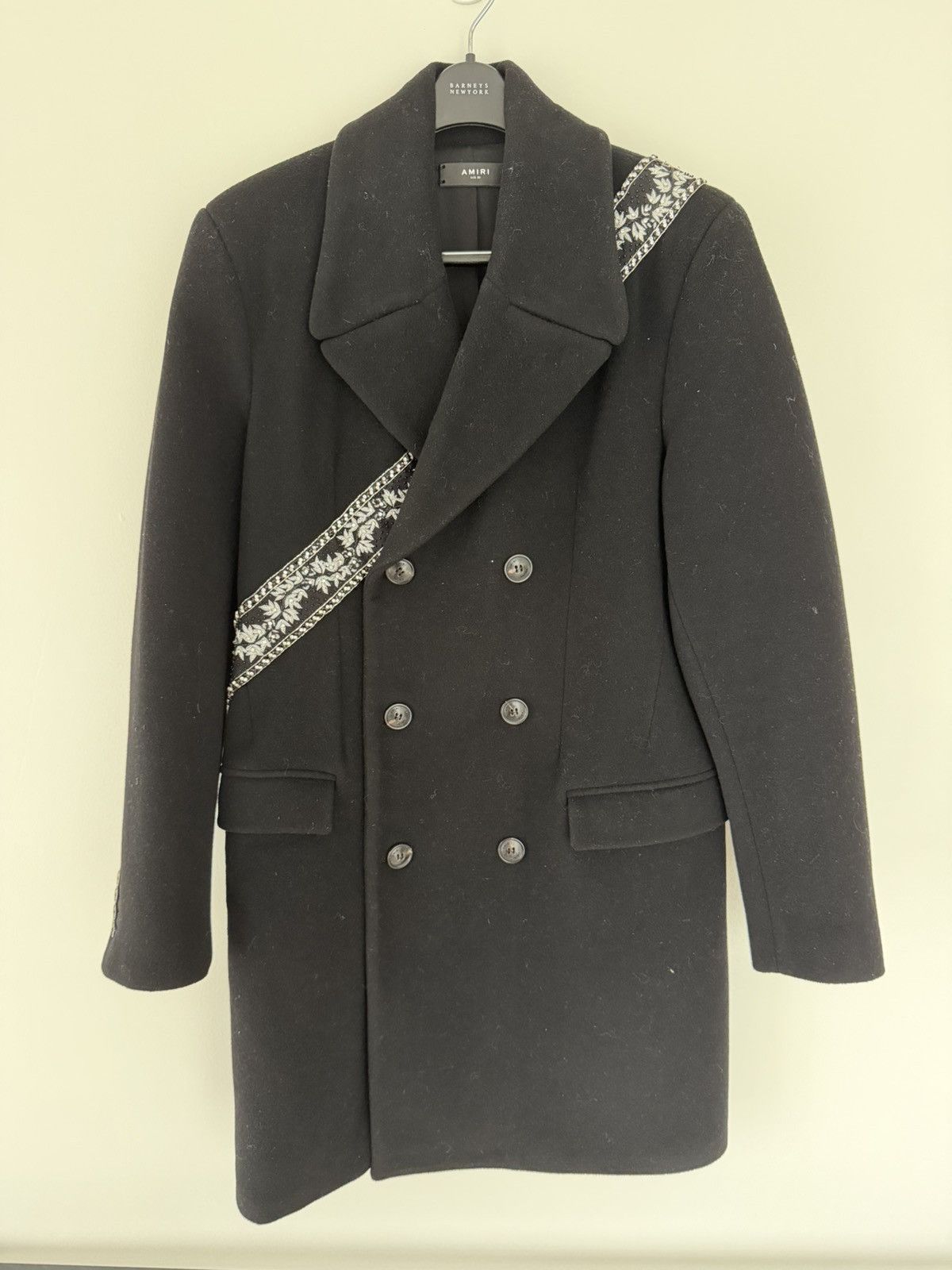 Amiri overcoat size 50