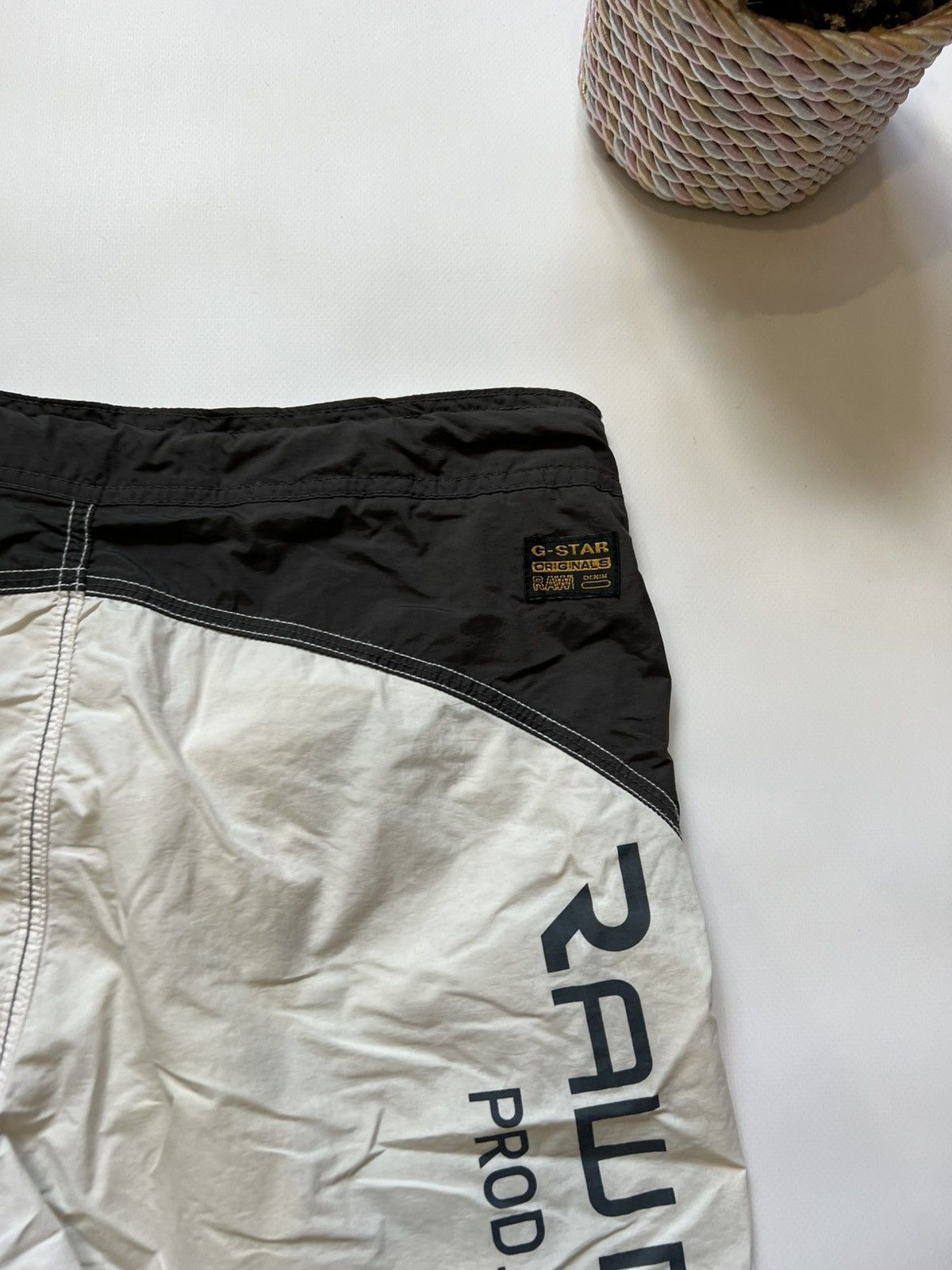 G-Star G star Raw White Nylon Shorts Basic Size US 30 / EU 46 - 8 Thumbnail
