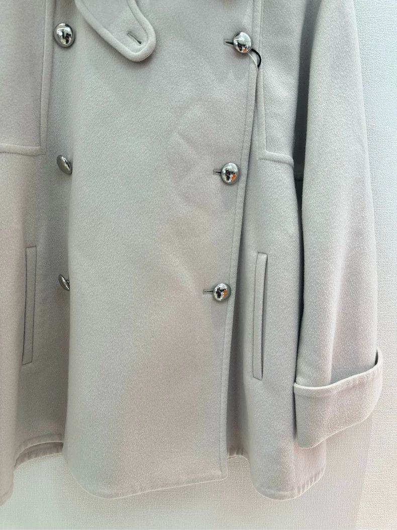 Max Mara Max Mara Beige wool coat Size L / US 10 / IT 46 - 5 Thumbnail