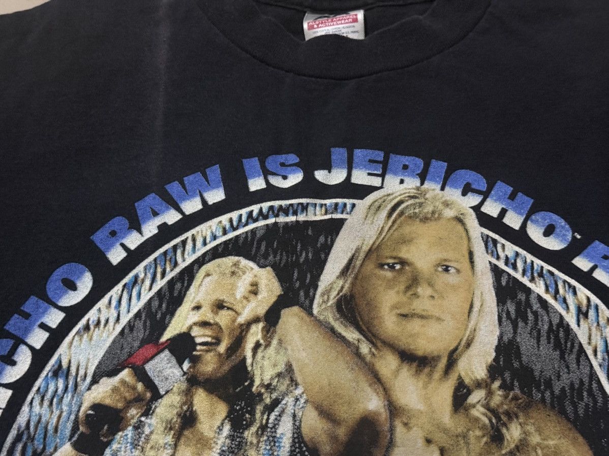 Vintage Vintage 00s WWF Chris Jericho Y2J T Shirt 90s Size US M / EU 48-50 / 2 - 6 Thumbnail
