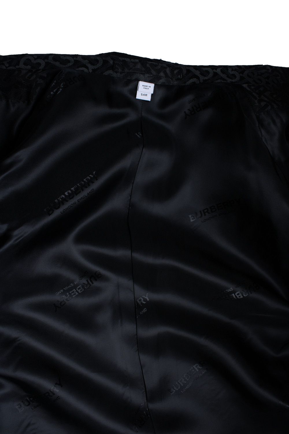 Burberry Burberry, B printed blazer in black Size 54R - 5 Thumbnail