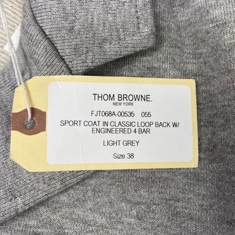 Thom Browne Thom Browne Gray Cotton Sweater for Women . Size S / US 4 / IT 40 - 7 Thumbnail