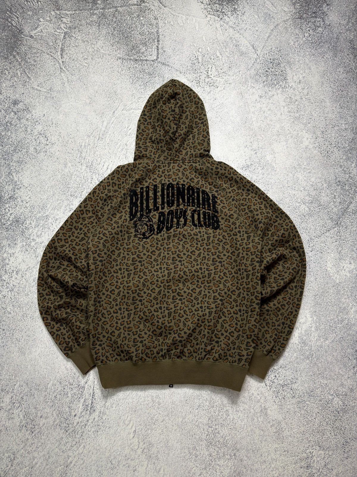 Billionaire Boys Club Billionaire Boys Club Leopard Print Full Zip Up Hoodie Size US M / EU 48-50 / 2 - 11 Thumbnail