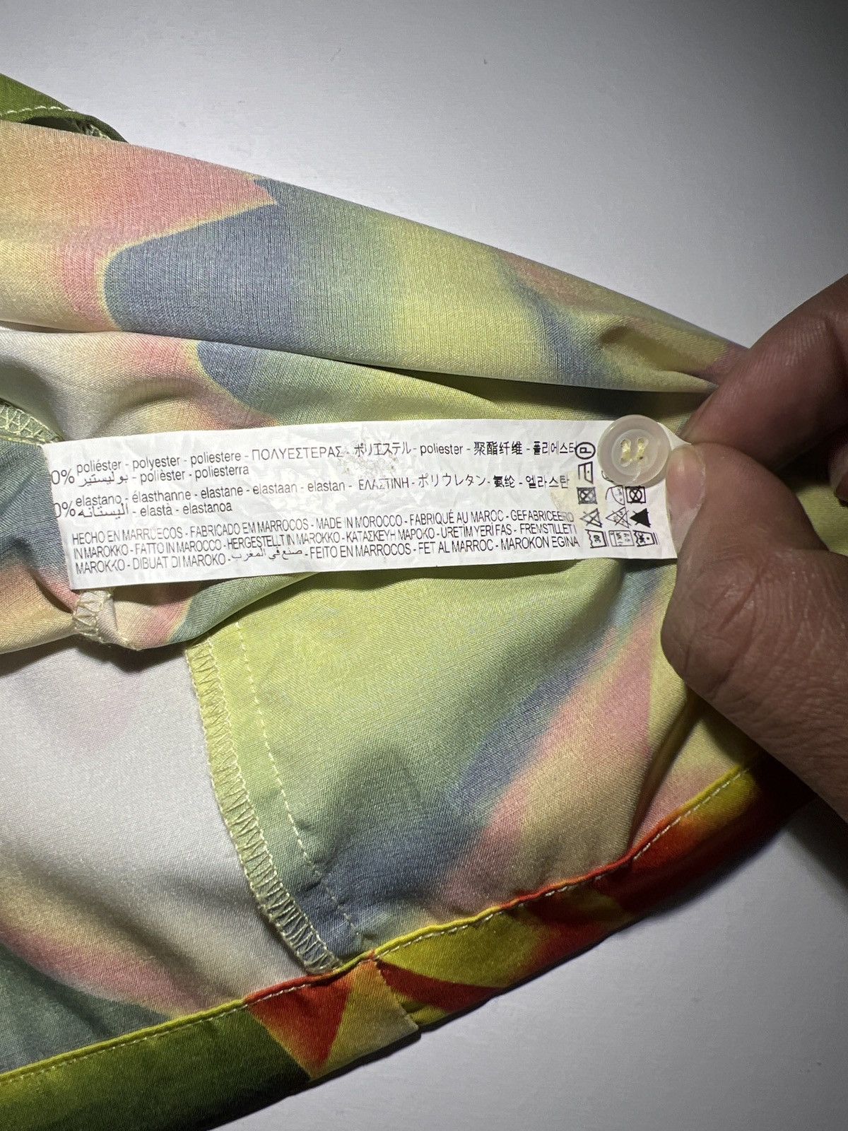 Rhude × Zara Rhude x Zara neon button up shirt 2022 collection Size US XL / EU 56 / 4 - 6 Thumbnail