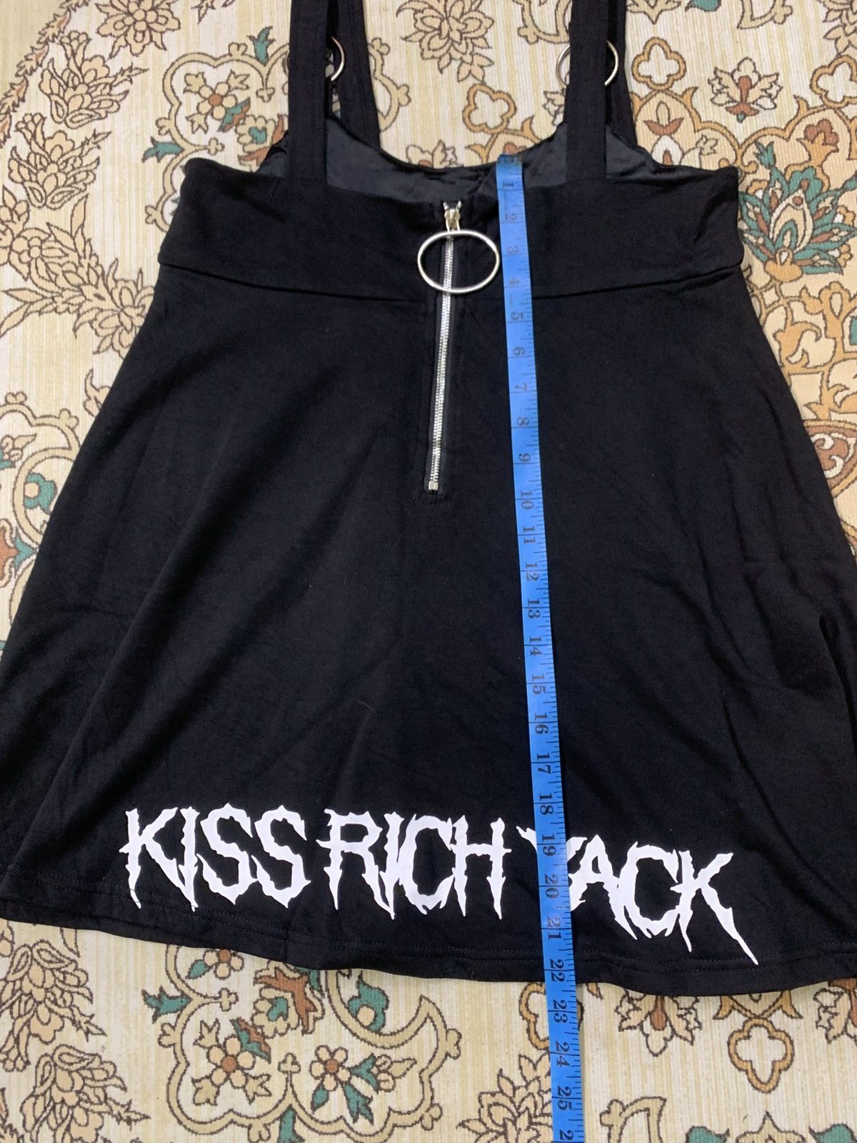 Japanese Brand KRY CLOTHING SKIRT JUMPER PUNK Size 30" / US 8 / IT 44 - 9 Thumbnail