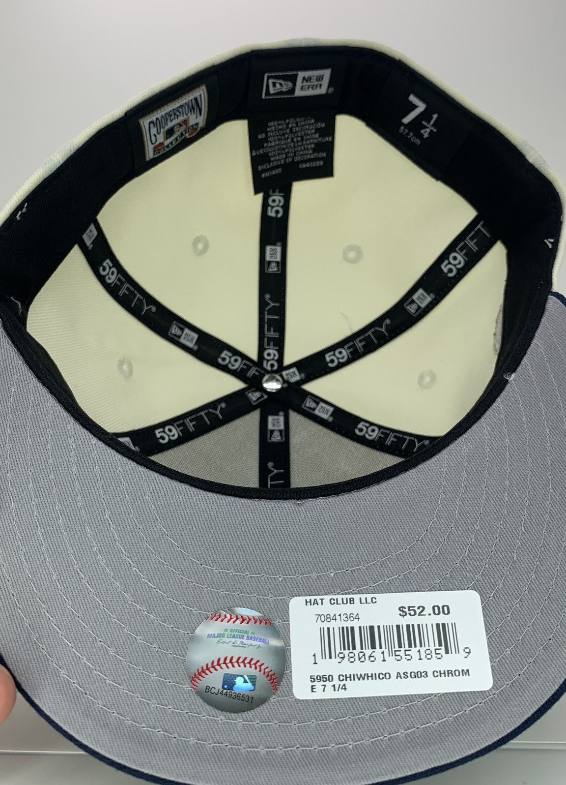 Hat Club HAT CLUB Rushmore Chicago White Sox 2003 All Star Size 7 1/4 Size ONE SIZE - 5 Thumbnail