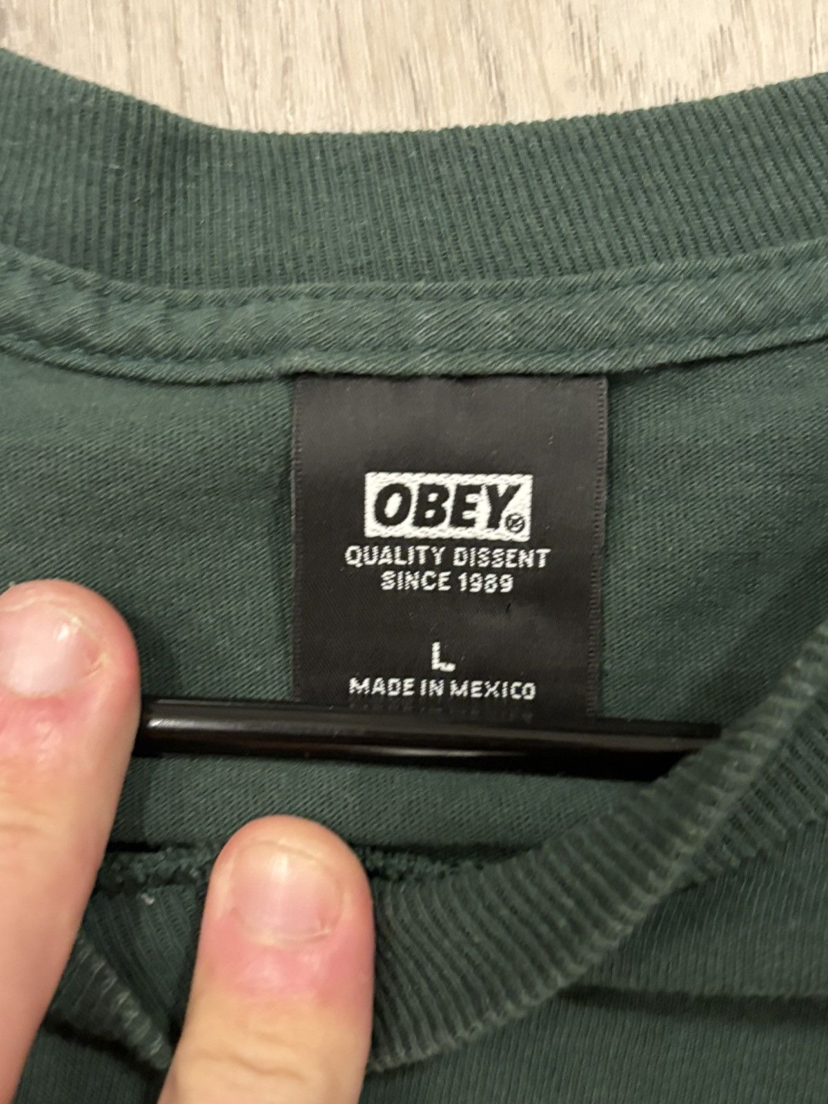 Obey OBEY tshirt Size US L / EU 52-54 / 3 - 3 Thumbnail