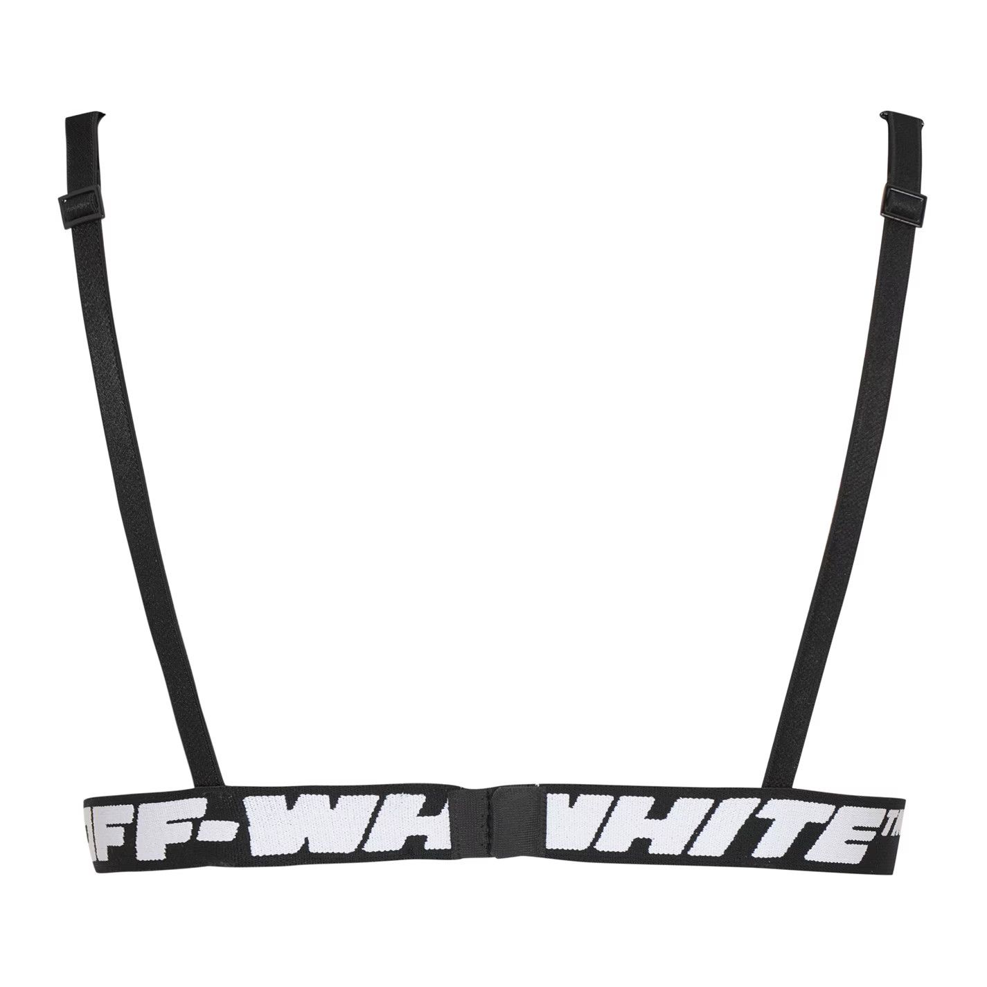 Off-White o1g2r1mq0225 Size: L / Logo Tape Lace Triangle Bra Size ONE SIZE - 2 Thumbnail