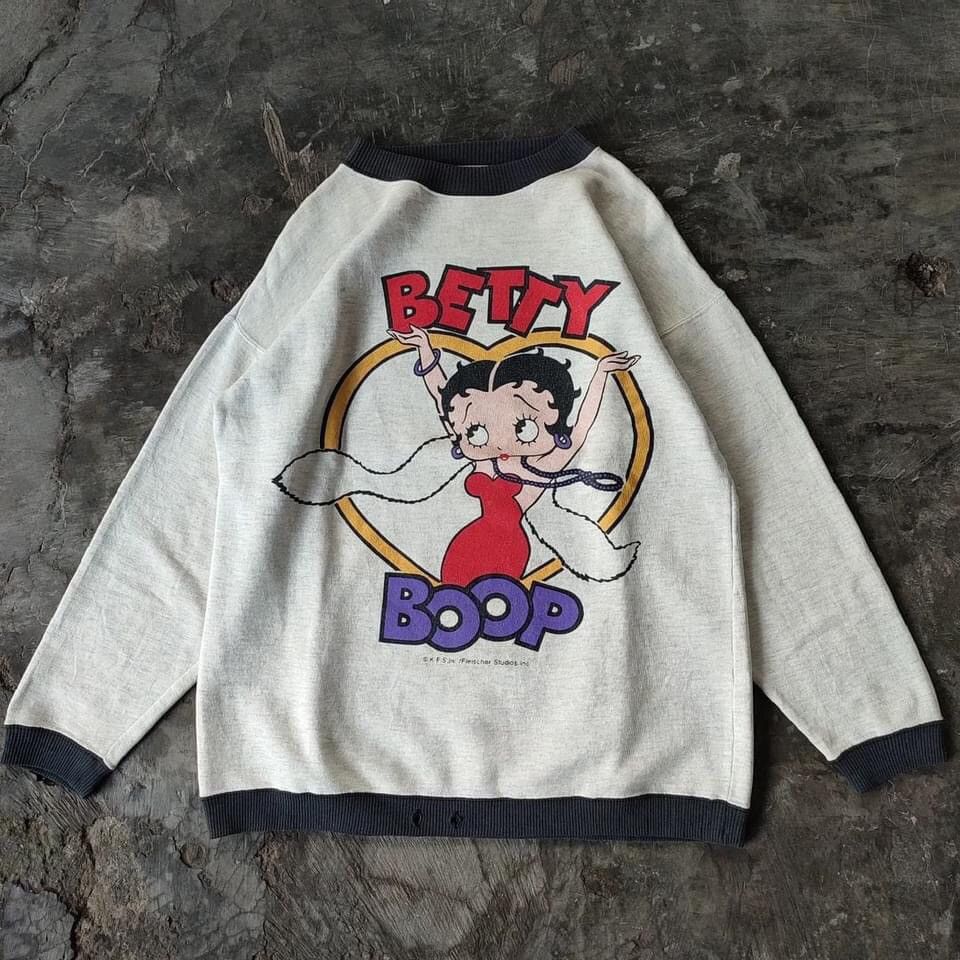 Cartoon Network × Vintage Vintage Betty boop crewneck Size L / US 10 / IT 46 - 1 Thumbnail