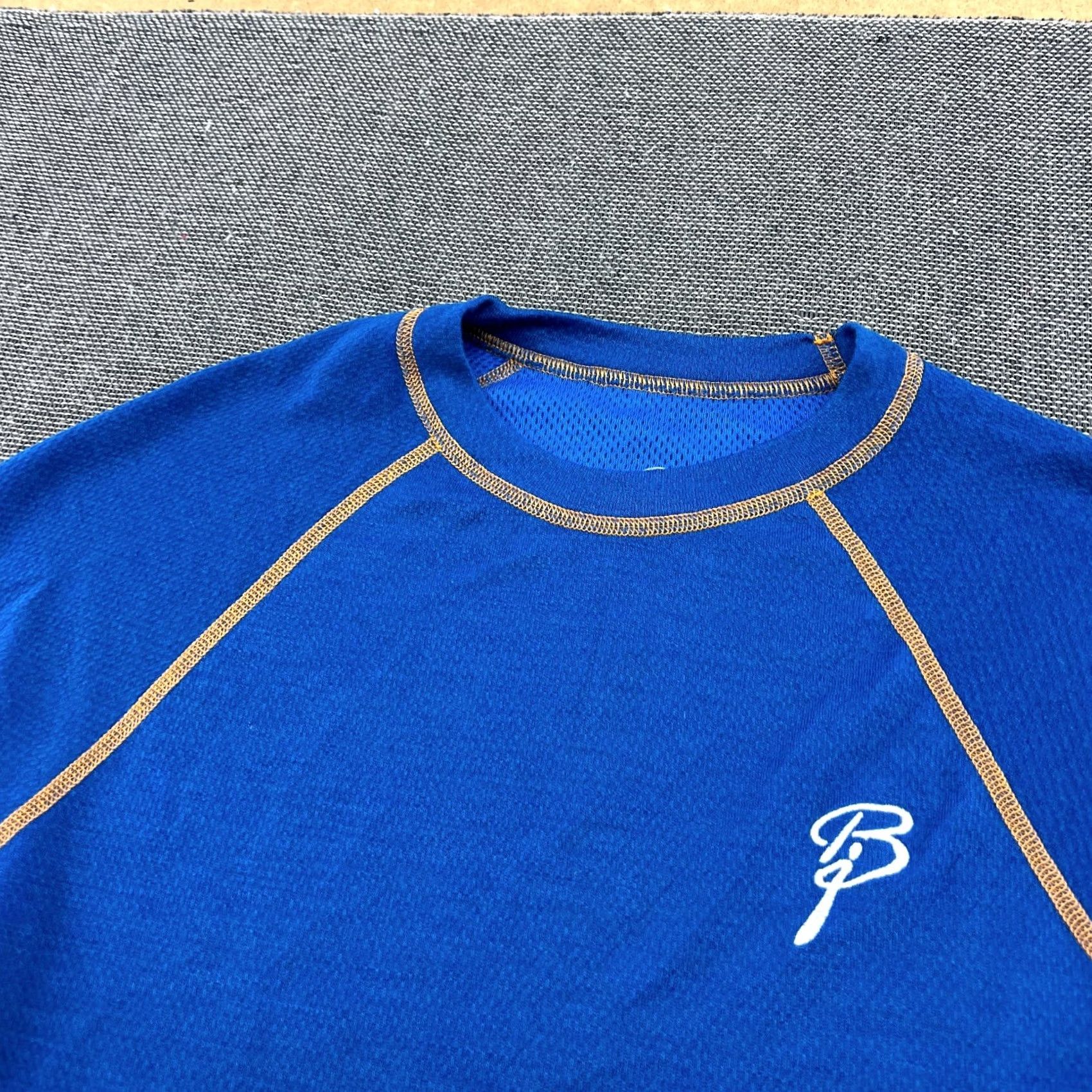 Vintage Bjorn Daehlie Base Layer Shirt S-M Merino Wool Blend Outdoor Hiking Thermal Blue" Size US M / EU 48-50 / 2 - 3 Thumbnail