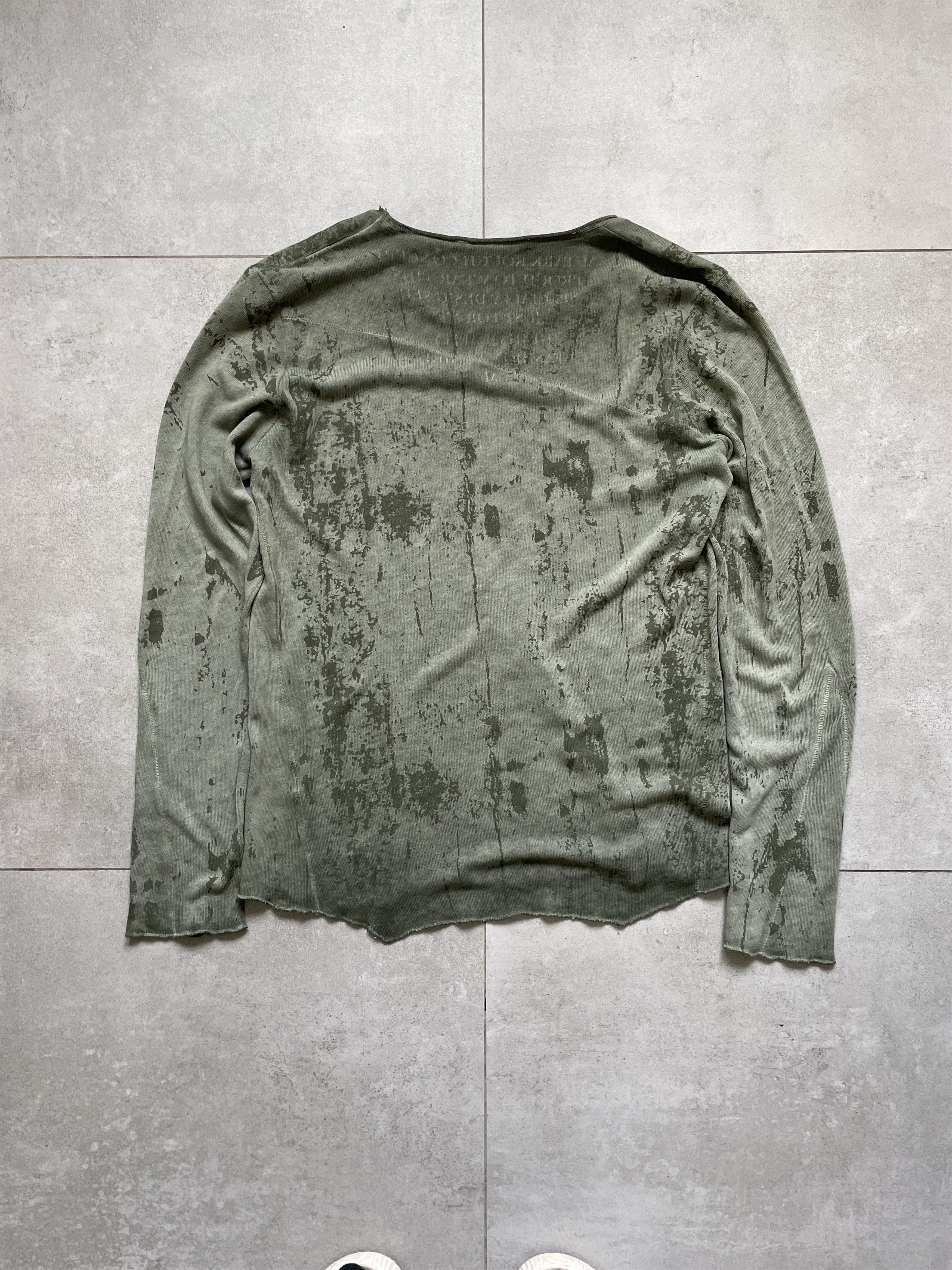 Other Y2K ARCHIVAL JAPANEESE JPG TYPE KHAKI ASYMETRIC MESHTOP Size US XL / EU 56 / 4 - 3 Thumbnail