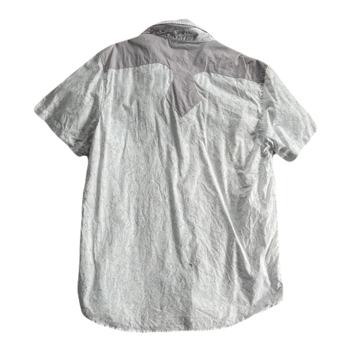 If Six Was Nine 2000s Japanese archive Vkei Floral Poem Button Shirts Y2K Size US M / EU 48-50 / 2 - 4 Thumbnail