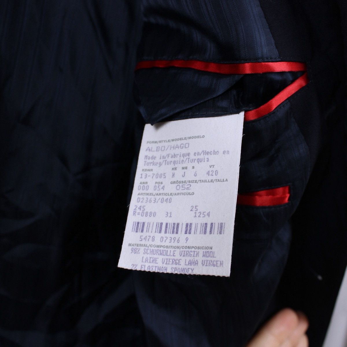 Hugo Boss Hugo Boss Wool Blazer Size 42R - 7 Thumbnail