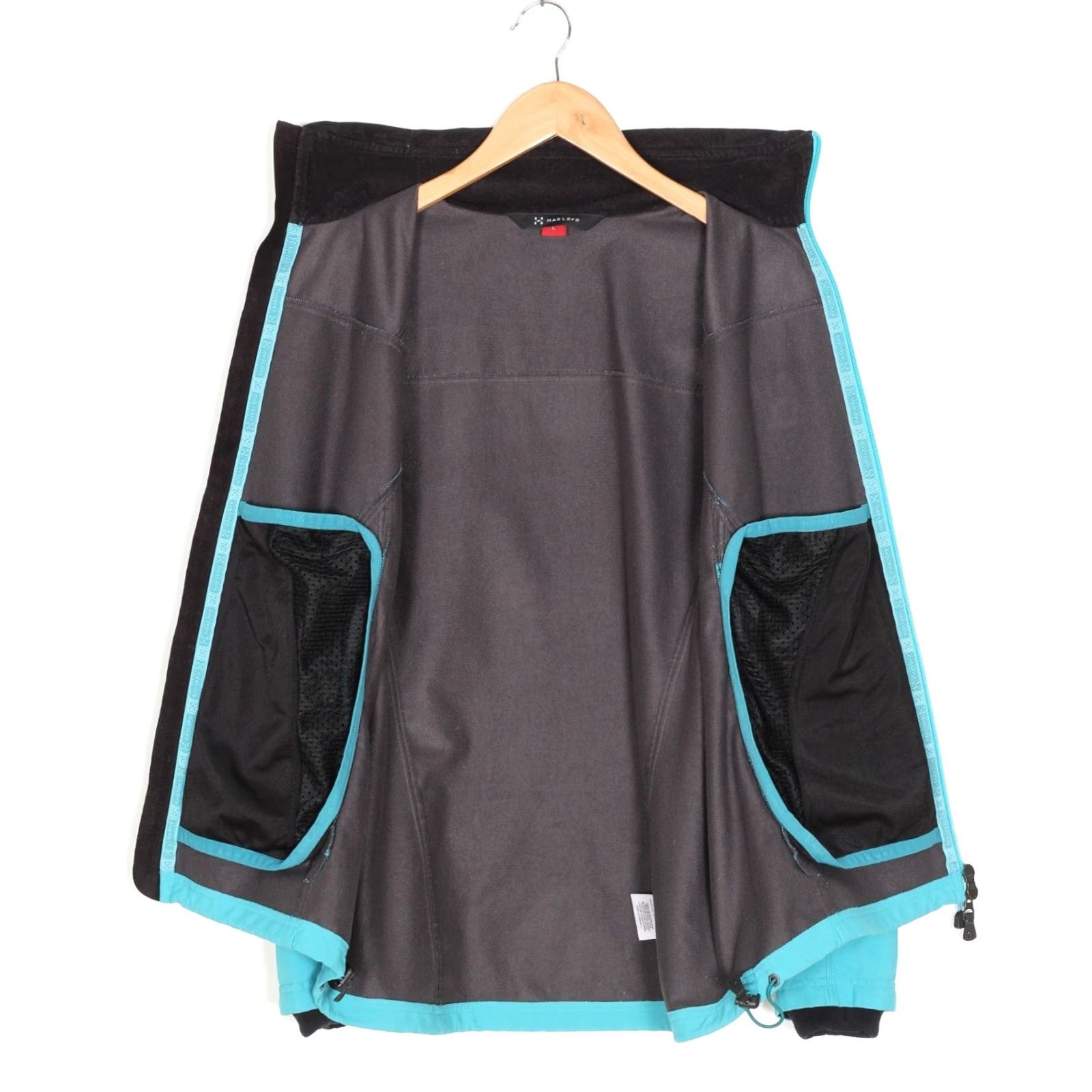 Vintage HAGLOFS Windstopper Soft Shell Jacket Women Size L MJ4956 Size L / US 10 / IT 46 - 4 Thumbnail