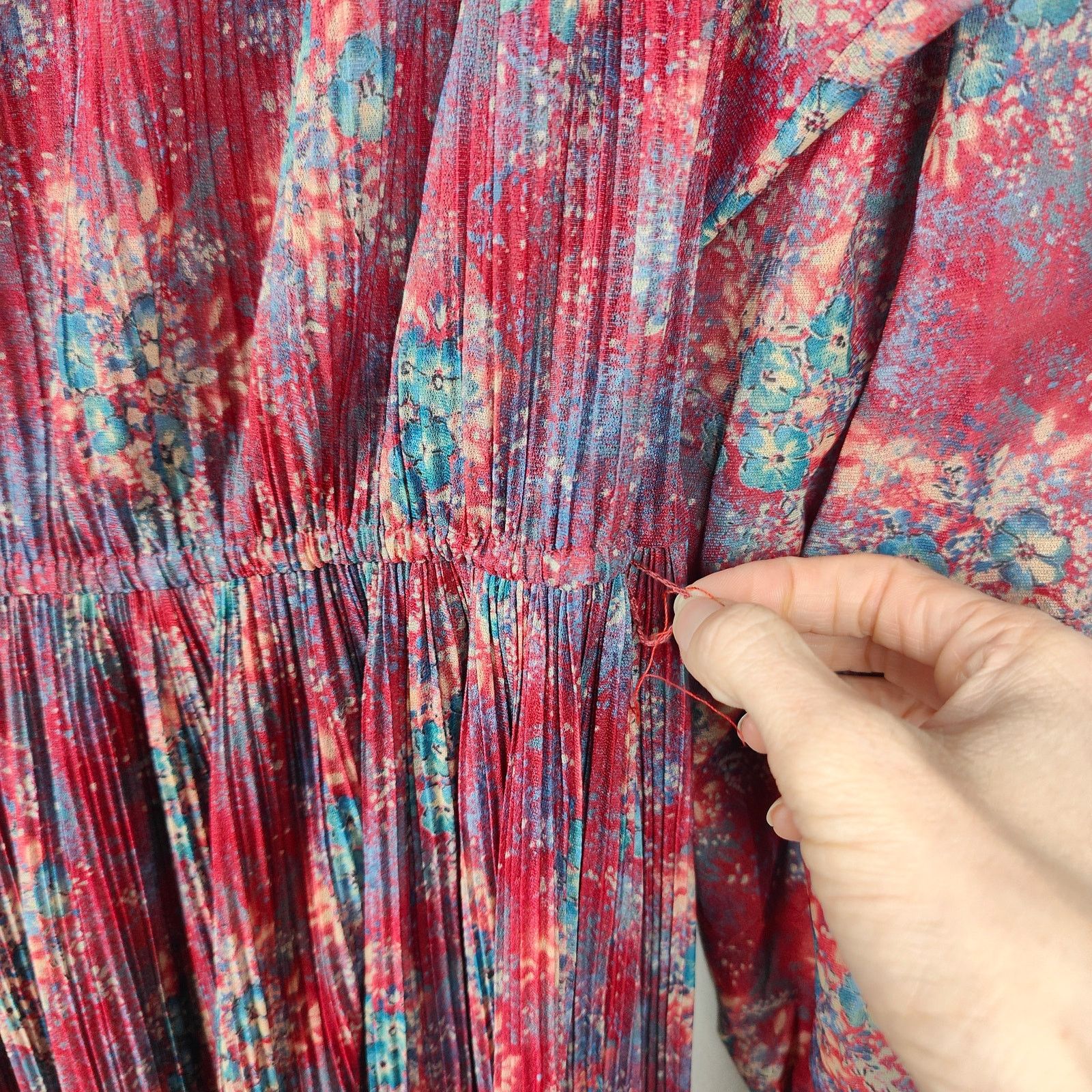 Other Vintage B Altman & Co Hal Ferman Midi Dress Medium Size M / US 6-8 / IT 42-44 - 6 Thumbnail