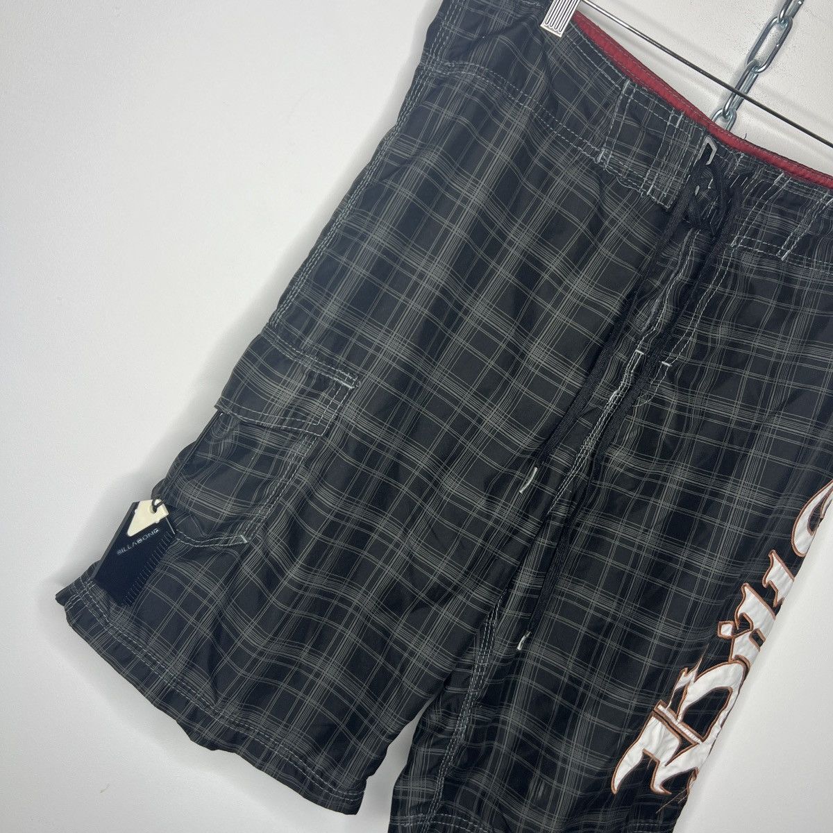 Billabong × Vintage 🏄Billabong Brown Surf Shorts Vintage Big Logo 90s Size US 34 / EU 50 - 3 Thumbnail