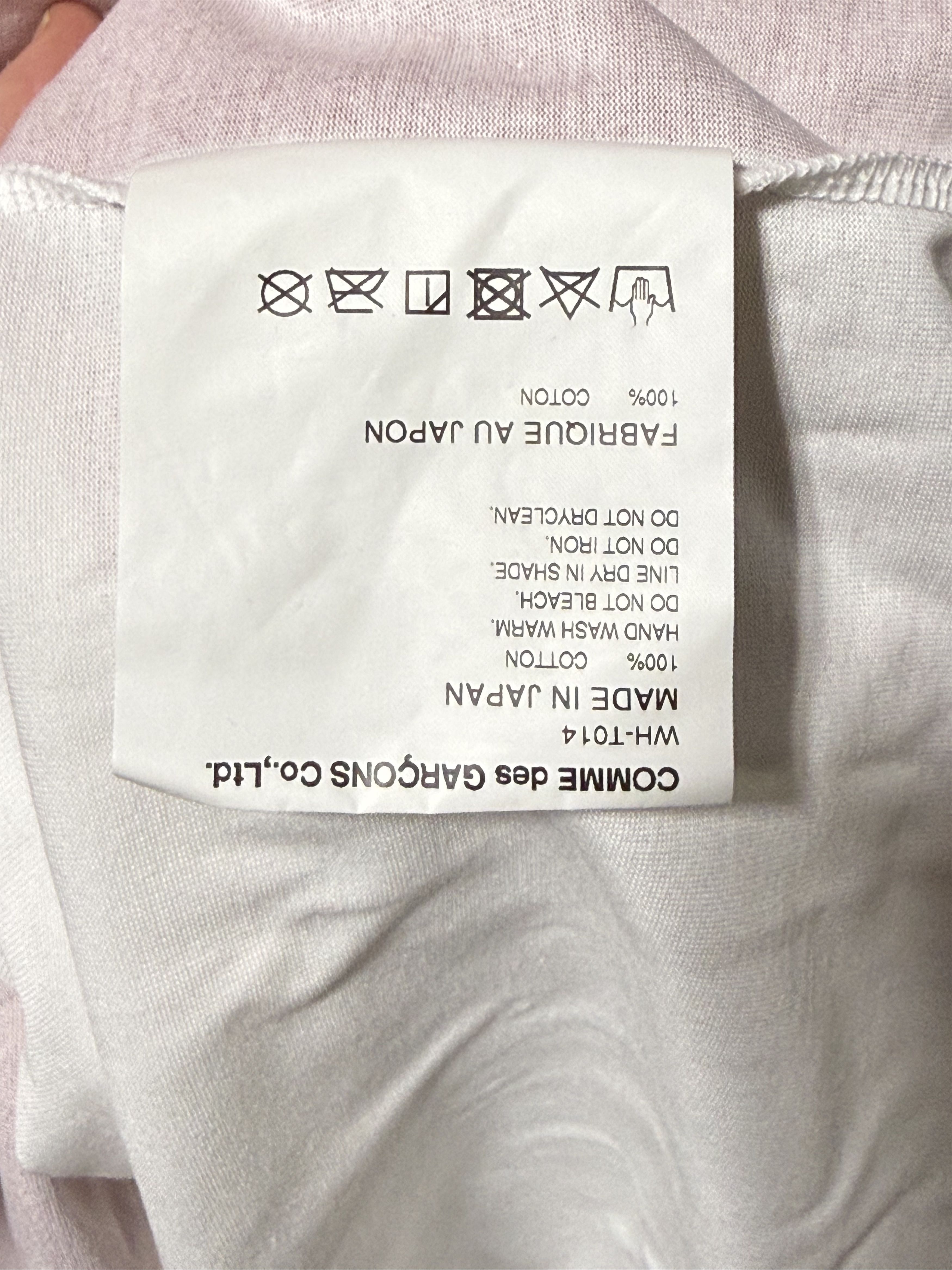 Junya Watanabe Junya Watanabe Sweater Print Tee 'Red/White' Size US L / EU 52-54 / 3 - 3 Thumbnail