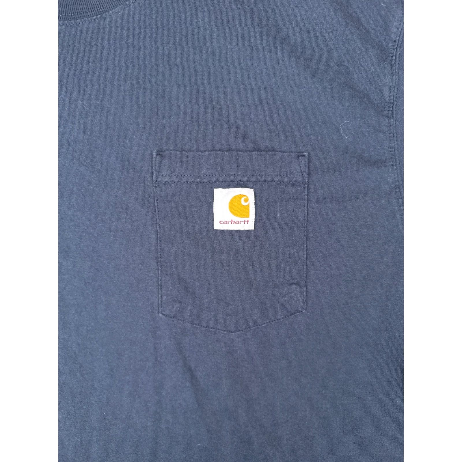 Carhartt Carhartt Shirt Mens 2XL Blue Crew Neck Pocket 100% Cotton Workwear T‑Shirt Adult 2XL Mens White Spots Size US XXL / EU 58 / 5 - 6 Thumbnail