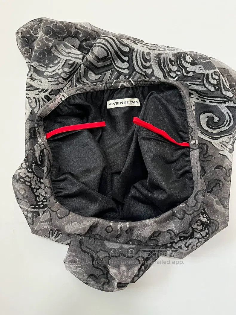 Vivienne Tam Vivienne Tam size S Dragon纹 Totem Hem Skirt, Mesh Short Sk Size 24" / US 00 / IT 34 - 5 Thumbnail