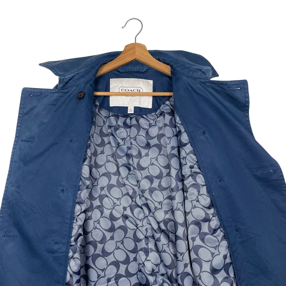 Coach Coach Double Breasted Trenchcoat Size S / US 4 / IT 40 - 12 Thumbnail