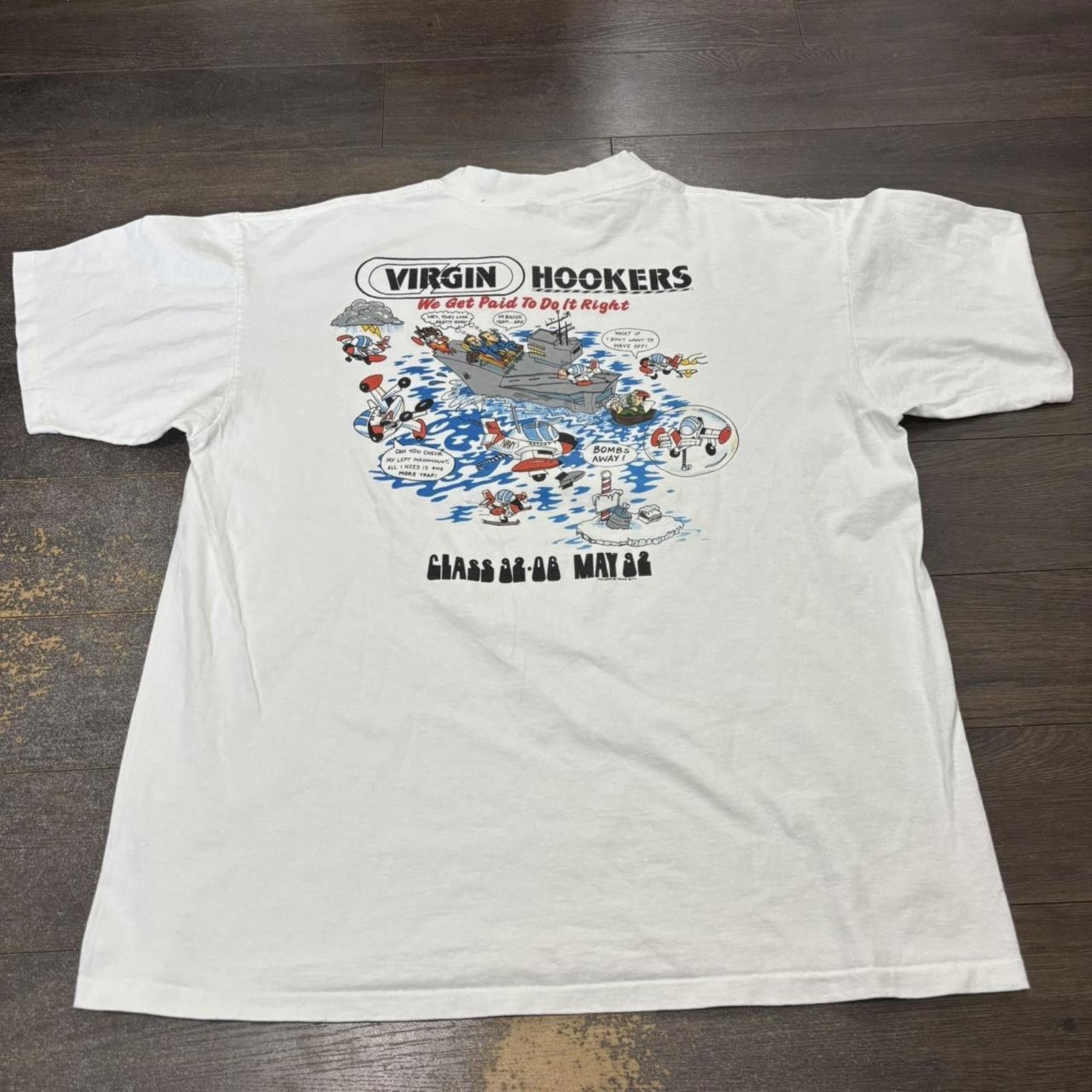Other virgin hookers virginity sacrificed for experience t shirt Size US XL / EU 56 / 4 - 5 Thumbnail