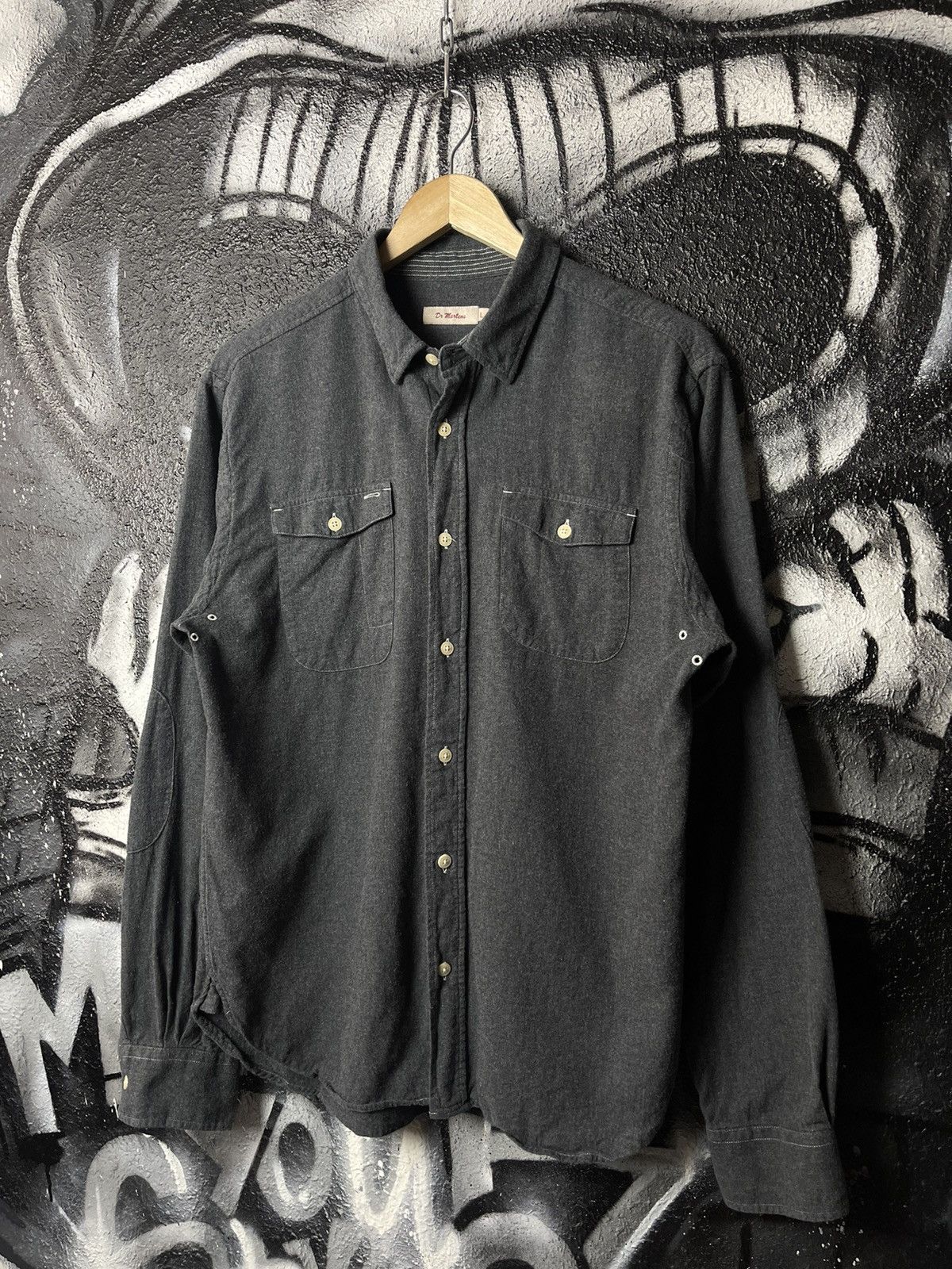 Dr. Martens Vintage Dr.Martens Casual Workers Shirt Men’s Size L Size US L / EU 52-54 / 3 - 1 Thumbnail