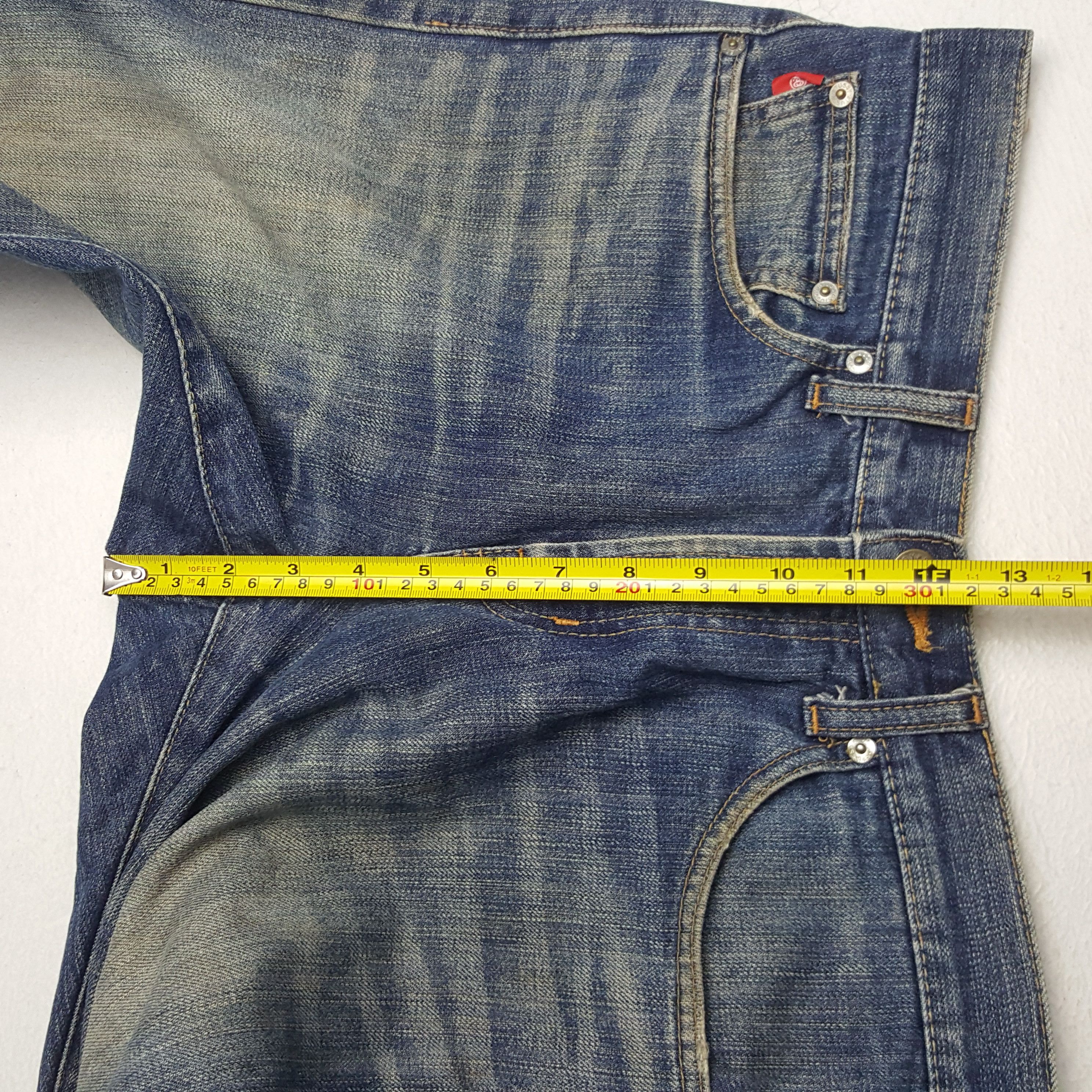 Stussy × Vintage Vintage Stussy Workwear Custom Art Denim Jeans Size US 30 / EU 46 - 8 Thumbnail
