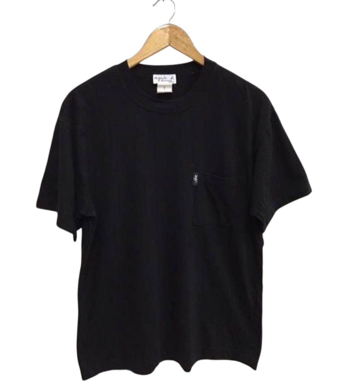 agnes b. Agnes B Plain Pocket Fashion Designer Shirt Made in Japan Size US M / EU 48-50 / 2 - 1 Thumbnail