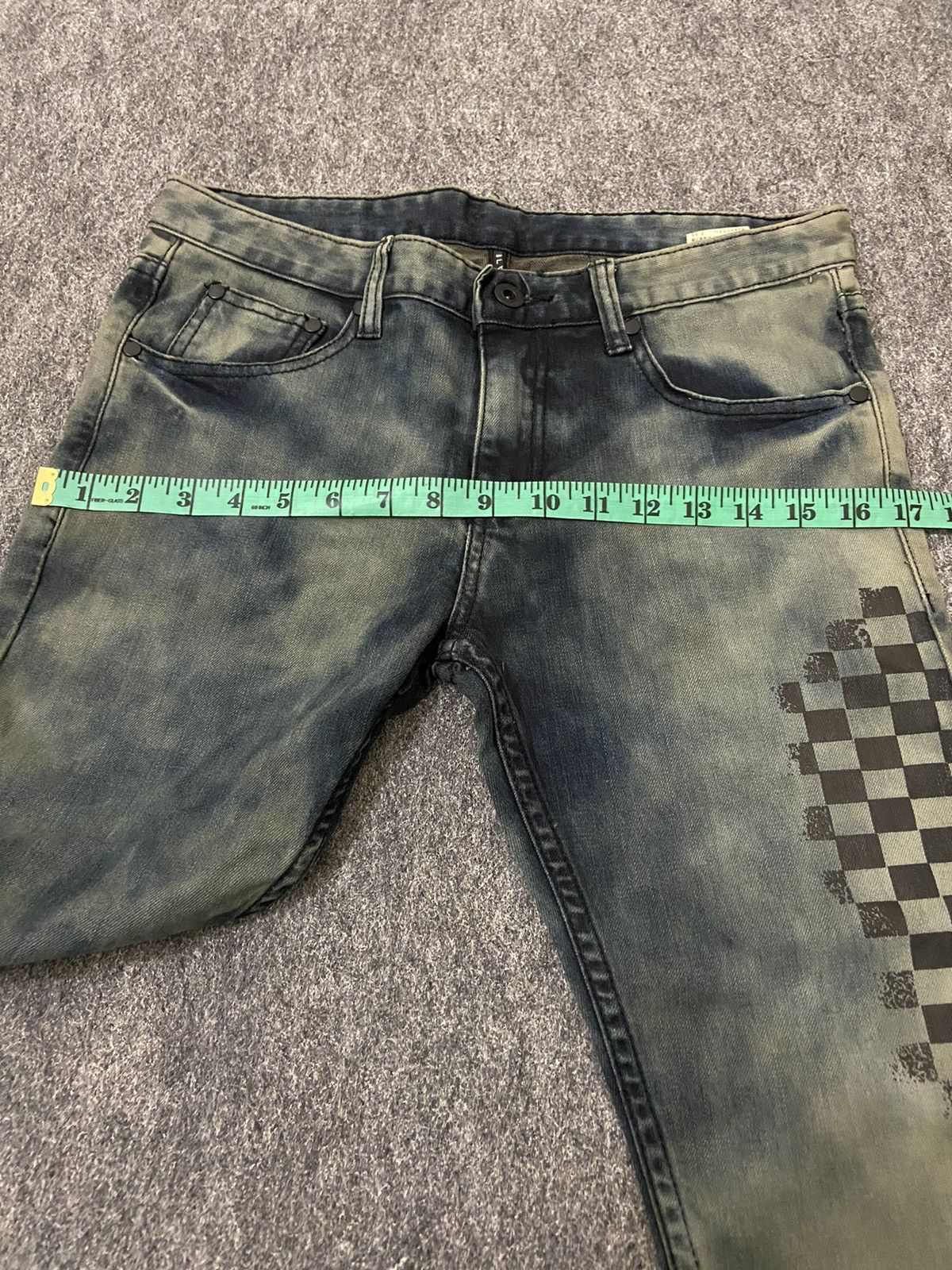 Black Barrett × Designer × Neil Barrett Black barrett denim pants slim fit Size 29" - 13 Thumbnail