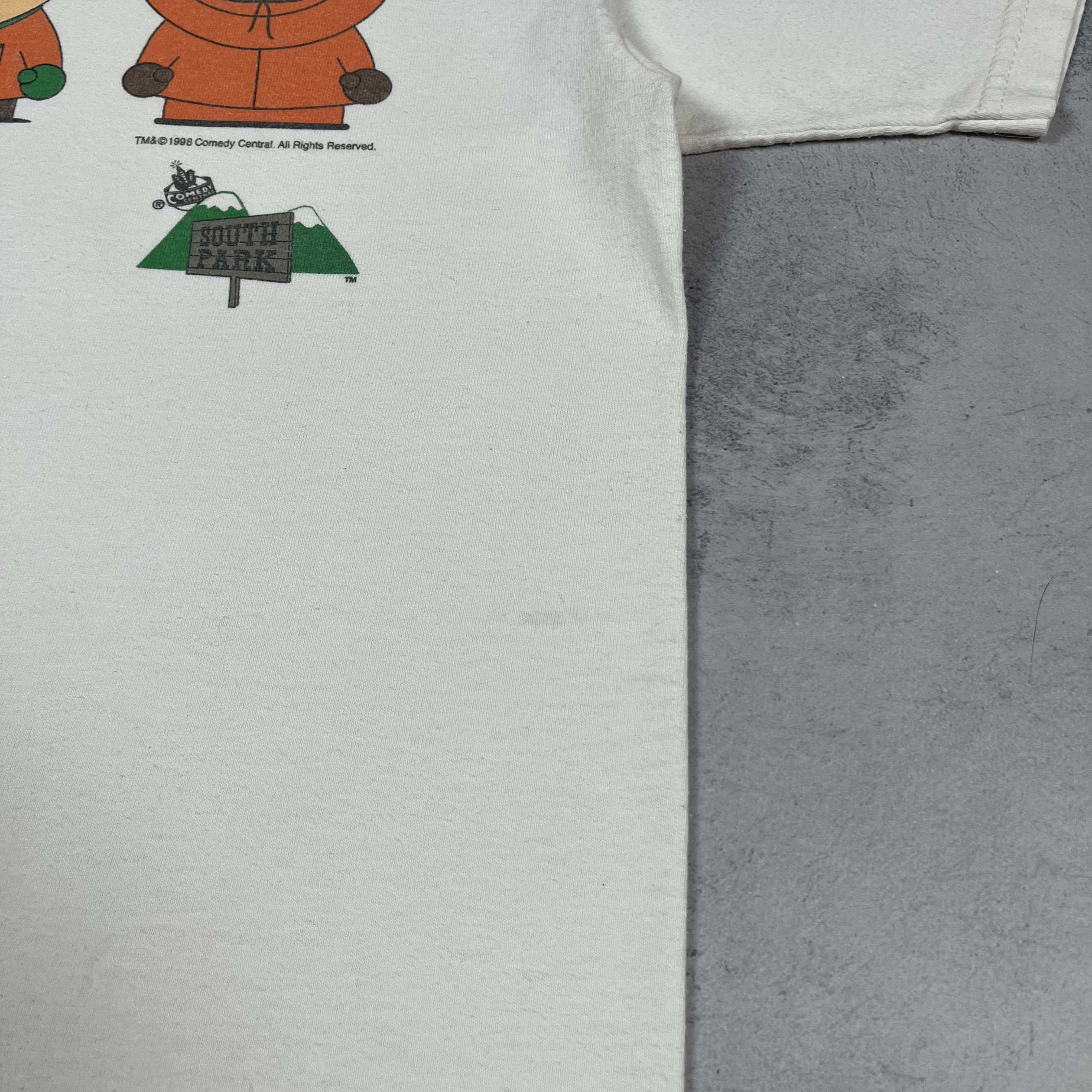 Cartoon Network Vintage South Park Cartoon Funny T Shirt 1998 Size US XL / EU 56 / 4 - 16 Thumbnail