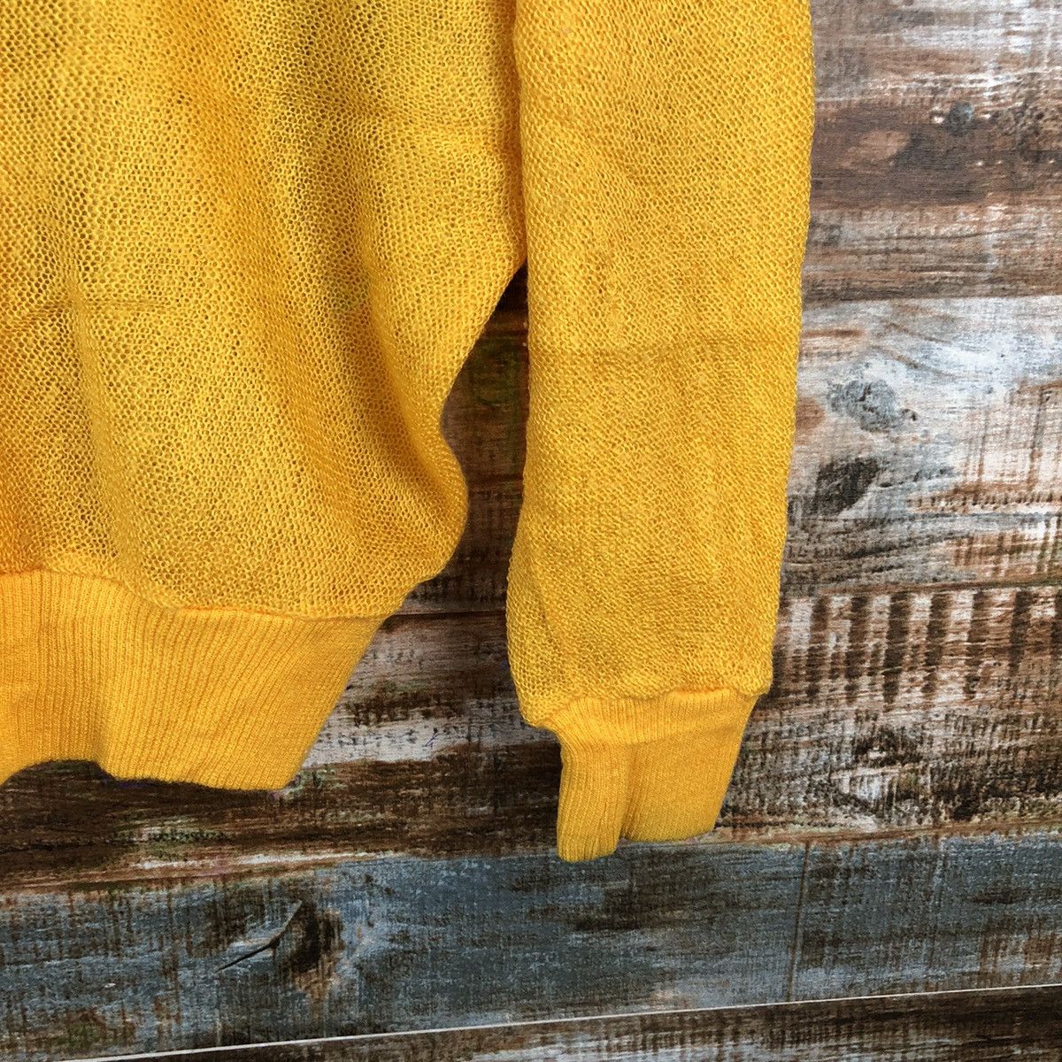 Japanese Brand Ladies Fashion japan vintage Yellow Cardigan Knitwear #A2466 Size M / US 6-8 / IT 42-44 - 14 Thumbnail