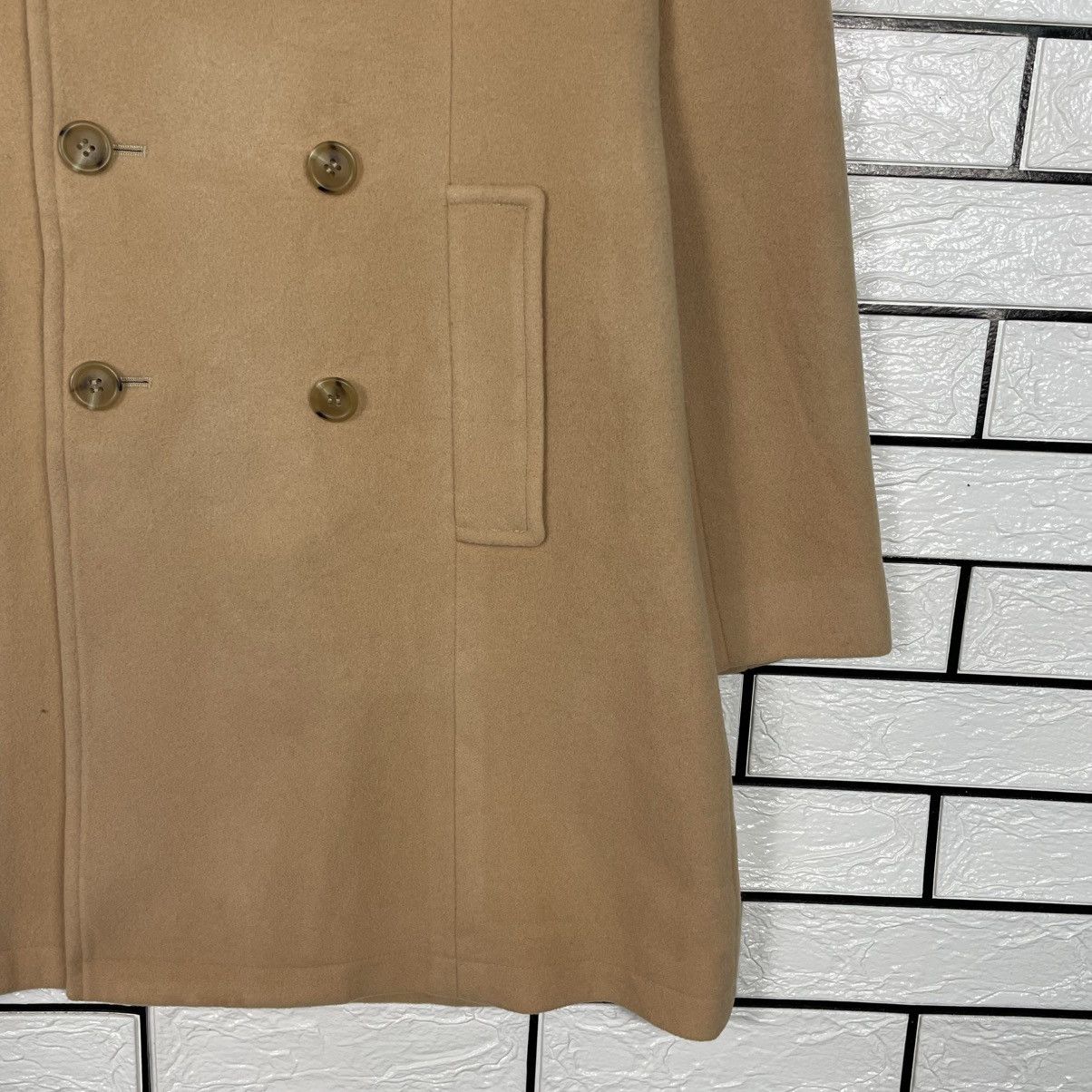 Japanese Brand Ined Double Breasted Fur Colar Coat Size M / US 6-8 / IT 42-44 - 4 Thumbnail