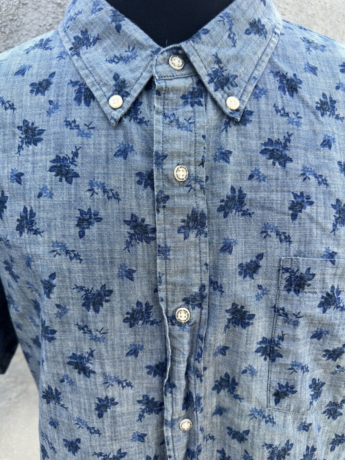Reyn Spooner Reyn Spooner Tailored Fit Blue Hawaiian Print Men's 2XL Size US XXL / EU 58 / 5 - 3 Thumbnail