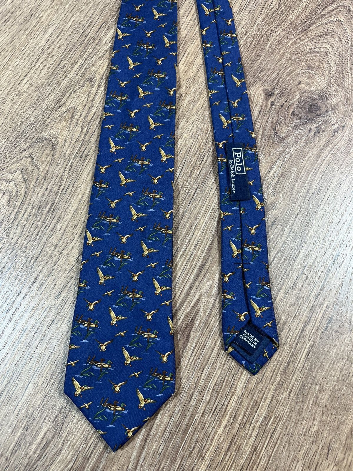 Polo Ralph Lauren Polo Ralph Lauren Silk Duck Tie Size ONE SIZE - 2 Thumbnail