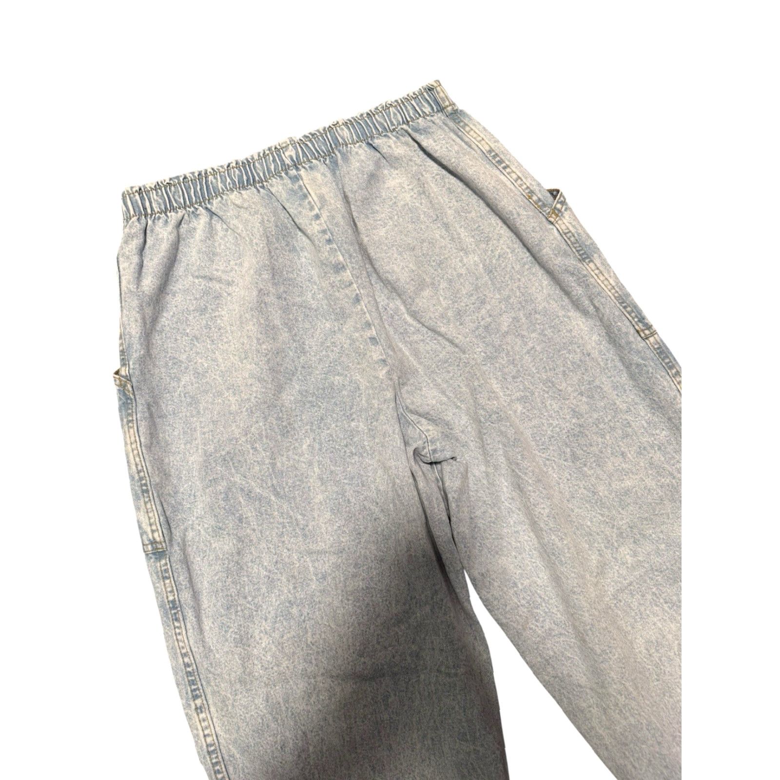 Cherokee VINTAGE Cherokee Jeans 18M Women’s Denim Paper Tag barrel elastic 90s Mom Jeans Size 40" / US 18 - 6 Thumbnail