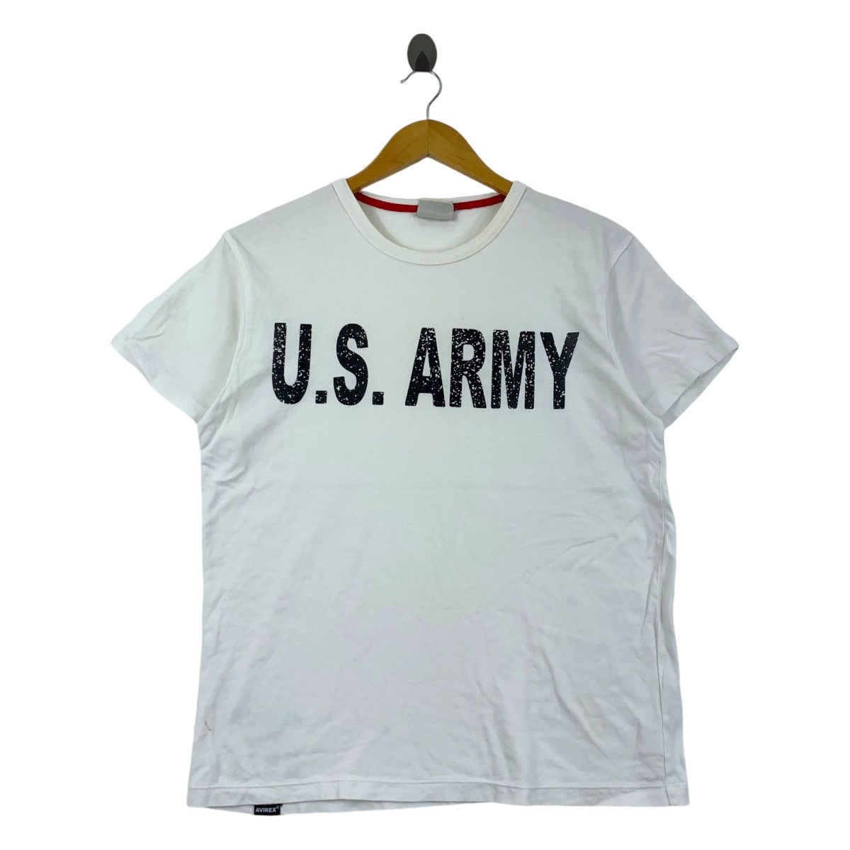 AVIREX US ARMY Flight Deck Crewman Tee Shirt
