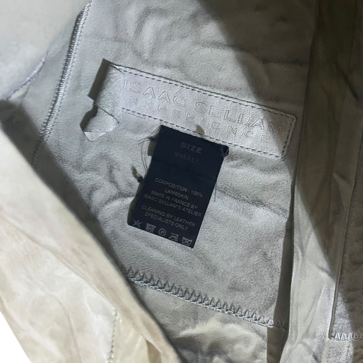 Isaac Sellam Experience Isaac sellam zipper stitch lambskin leather jacket Size US M / EU 48-50 / 2 - 4 Thumbnail