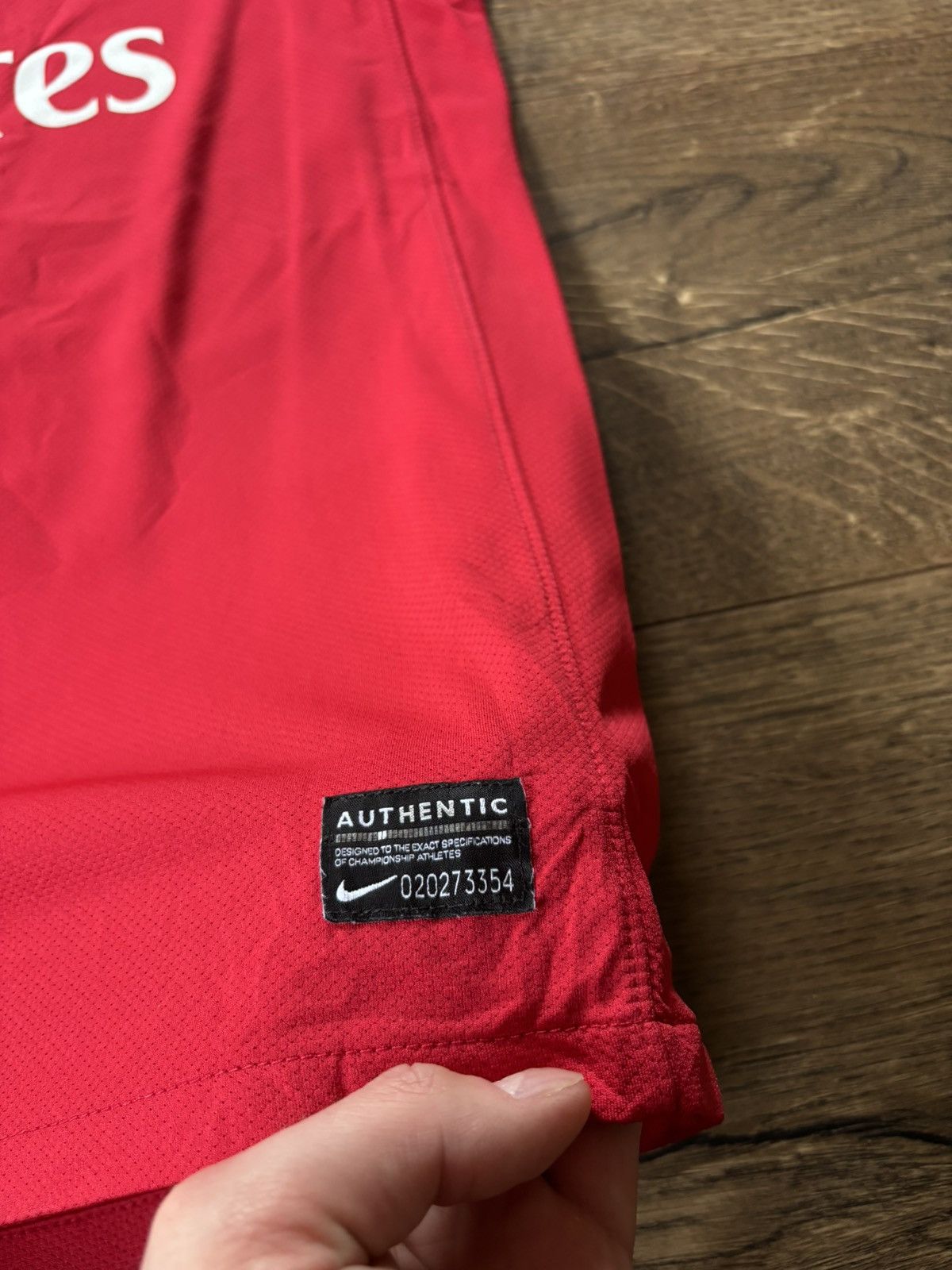 Nike × Vintage Arsenal 2011/12 125th Anniversary Home Jersey - Used - Good Size US S / EU 44-46 / 1 - 5 Thumbnail