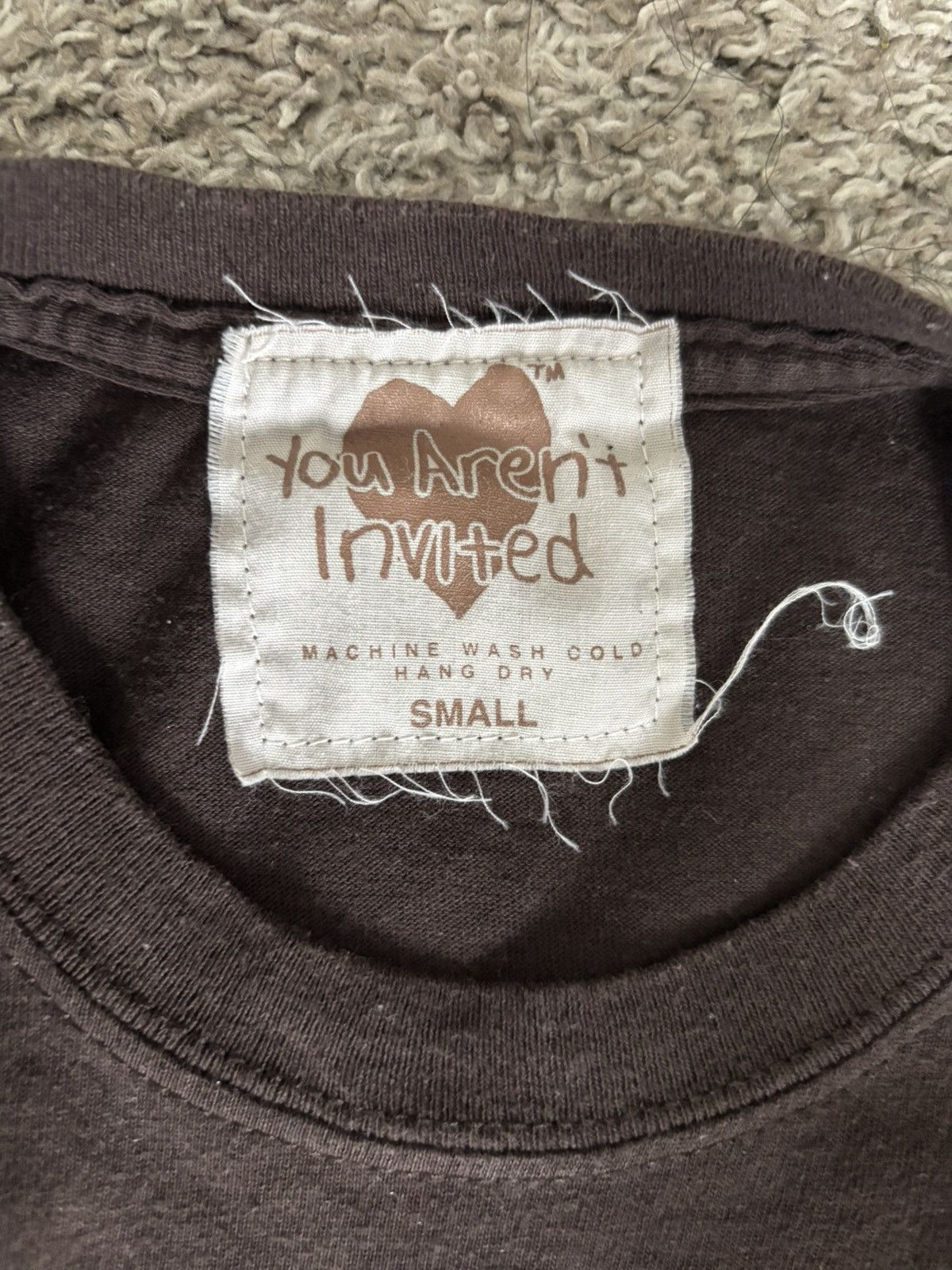 Hyde Park Goods Brown You Aren’t Invited Hyde Park T-Shirt Size US S / EU 44-46 / 1 - 4 Thumbnail