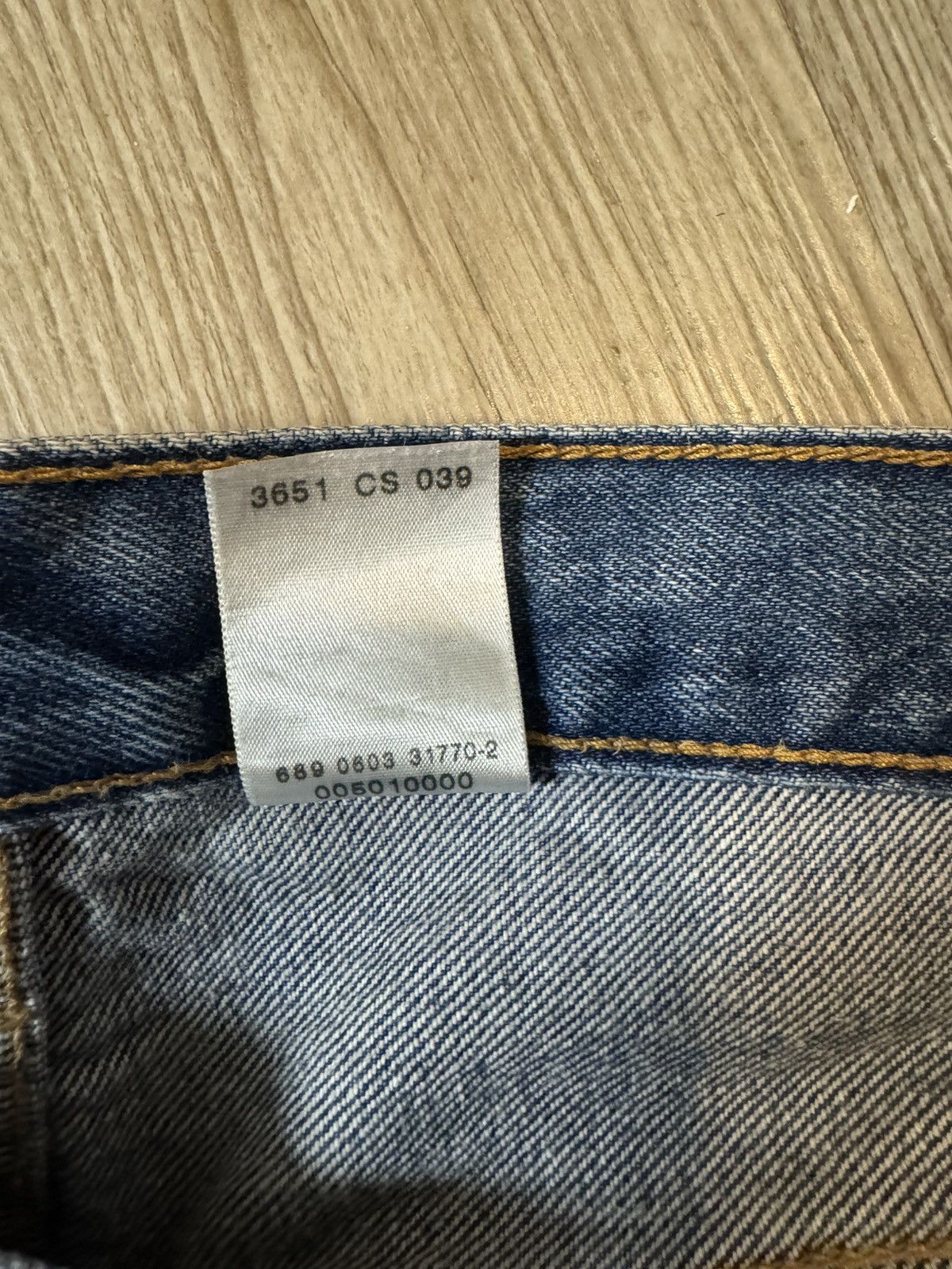 Levi's Vintage 90s Levi's 501xx Stone Wash Size US 36 / EU 52 - 4 Thumbnail