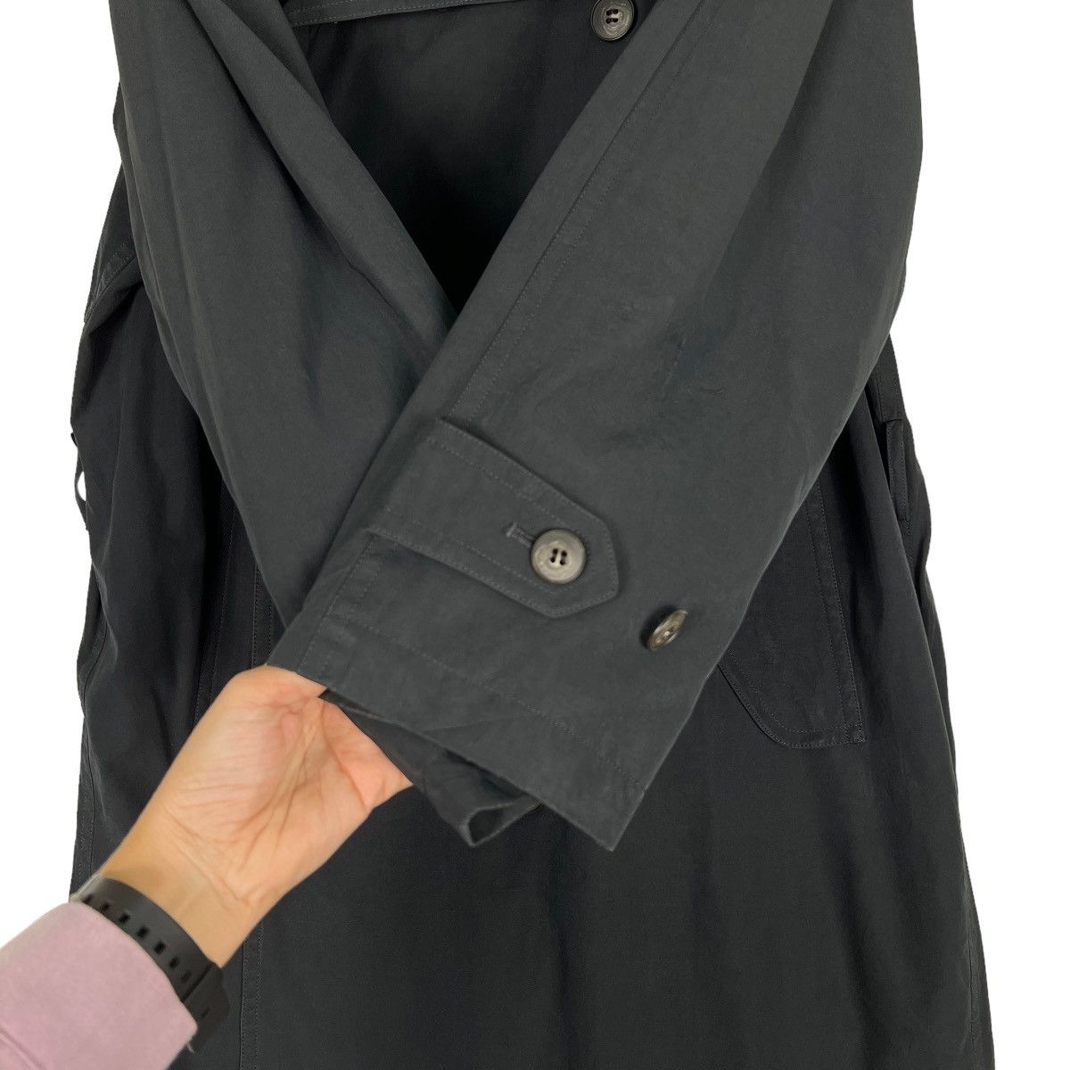 Japanese Brand 🔥 DURBAN YOHJI YAMAMOTO DOUBLE BREAST COATS Size US L / EU 52-54 / 3 - 13 Thumbnail
