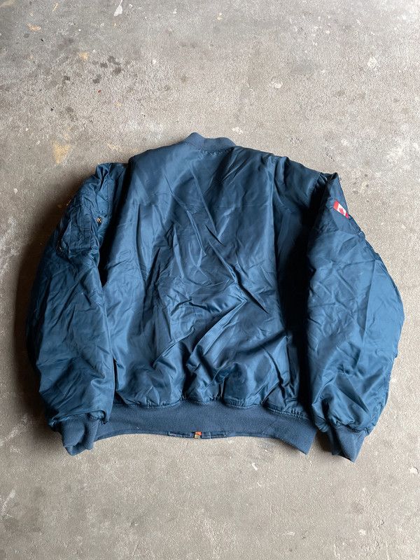 Vintage Vintage NASA Bomber Jacket Boxy Fit USA Retro Patch Size US XXL / EU 58 / 5 - 7 Thumbnail