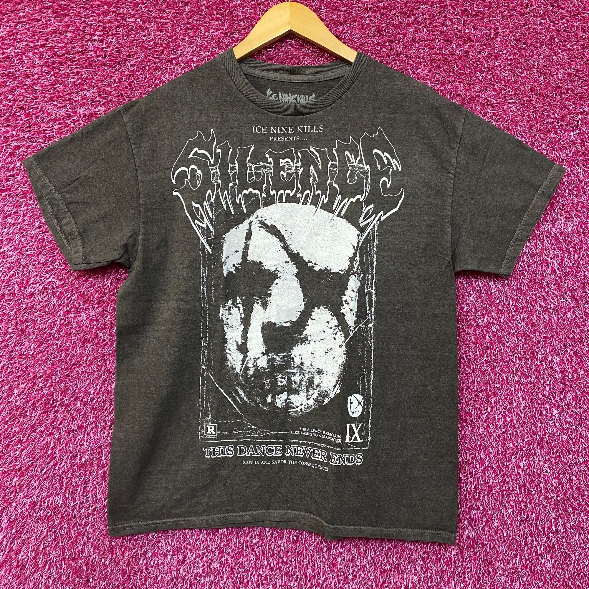 Other Ice Nine Inch Kills Silence Mask Rock Tee size Large Size US L / EU 52-54 / 3 - 1 Thumbnail