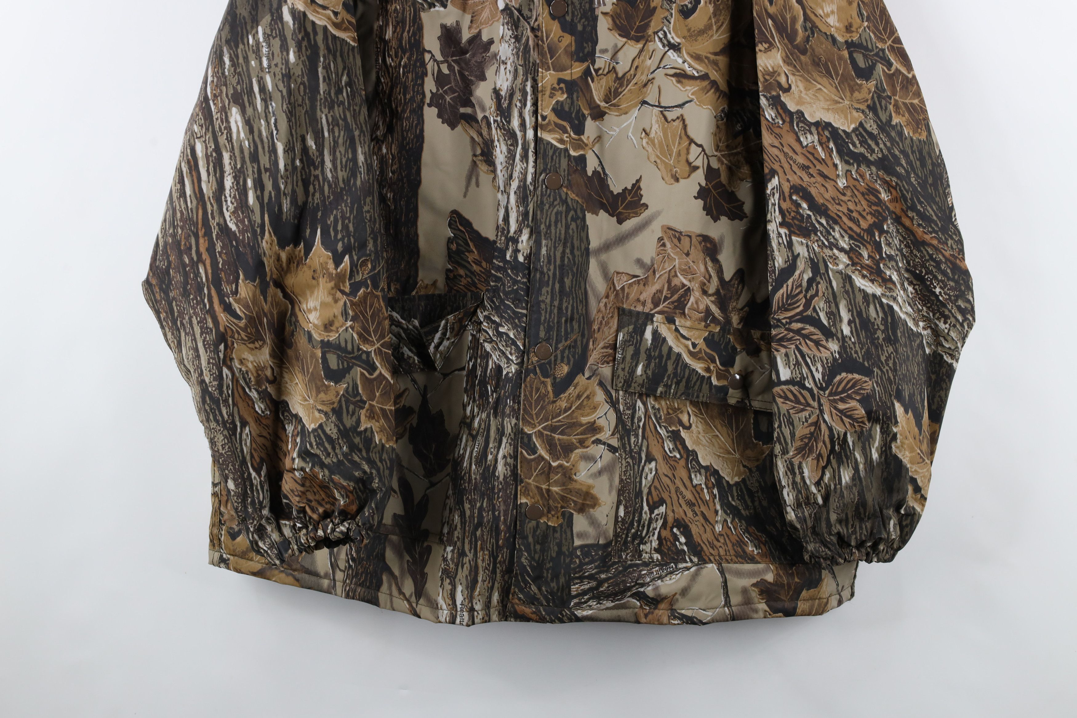 Vintage Vintage 90s Streetwear Camouflage Hooded Rain Jacket Size US M / EU 48-50 / 2 - 3 Thumbnail