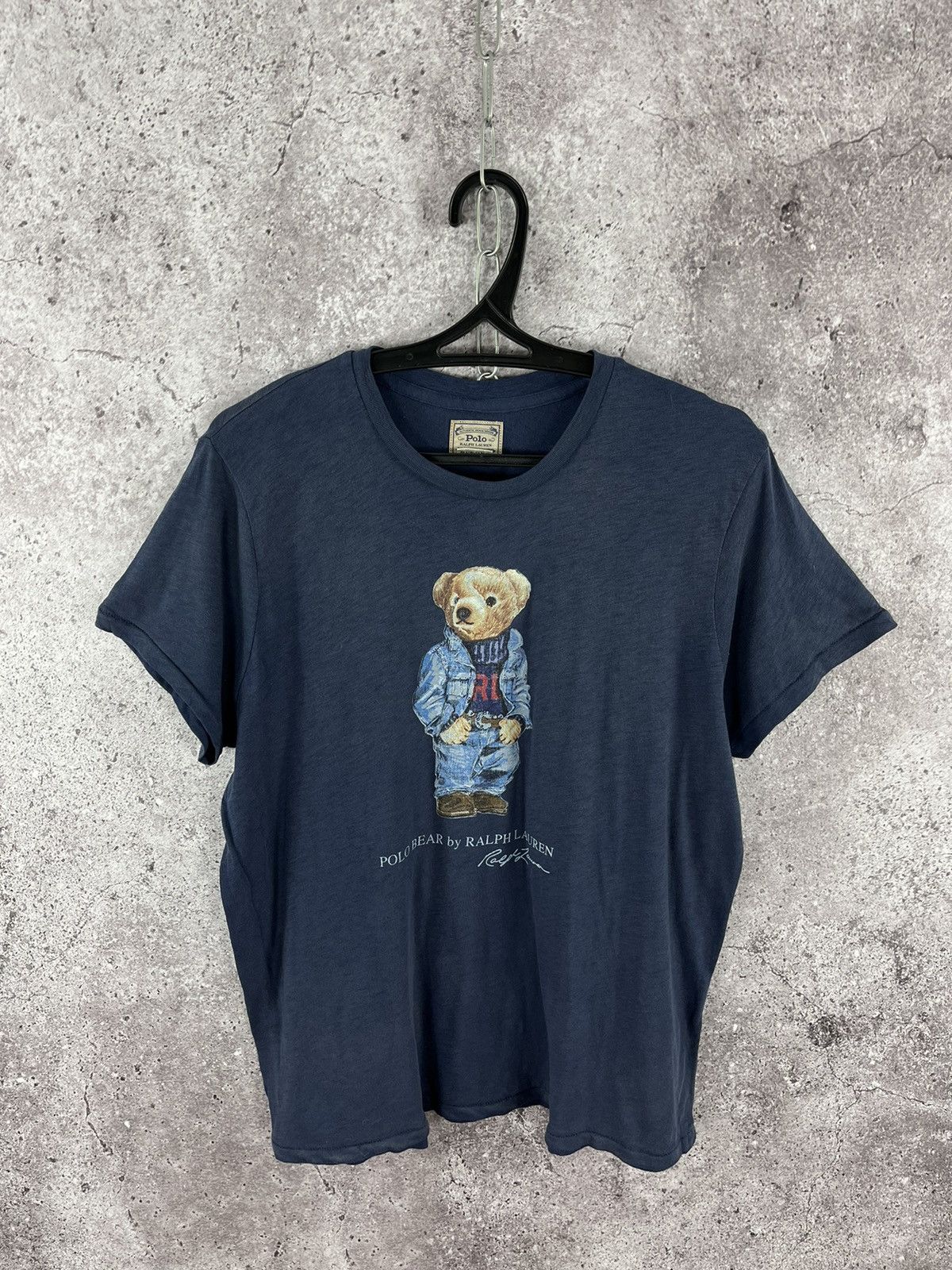 Polo Ralph Lauren Polo Bear by Ralph Lauren Vintage T-Shirt Big Logo Y2K Sz XL Size US XL / EU 56 / 4 - 1 Thumbnail
