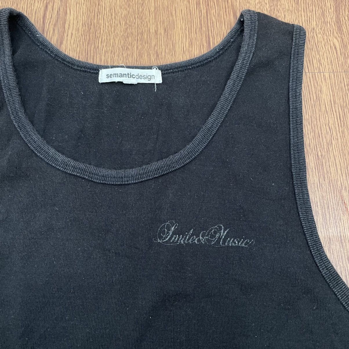 If Six Was Nine × Japanese Brand × Le Grande Bleu (L.G.B.) Semantic design flower blank tanktop Size US L / EU 52-54 / 3 - 5 Thumbnail