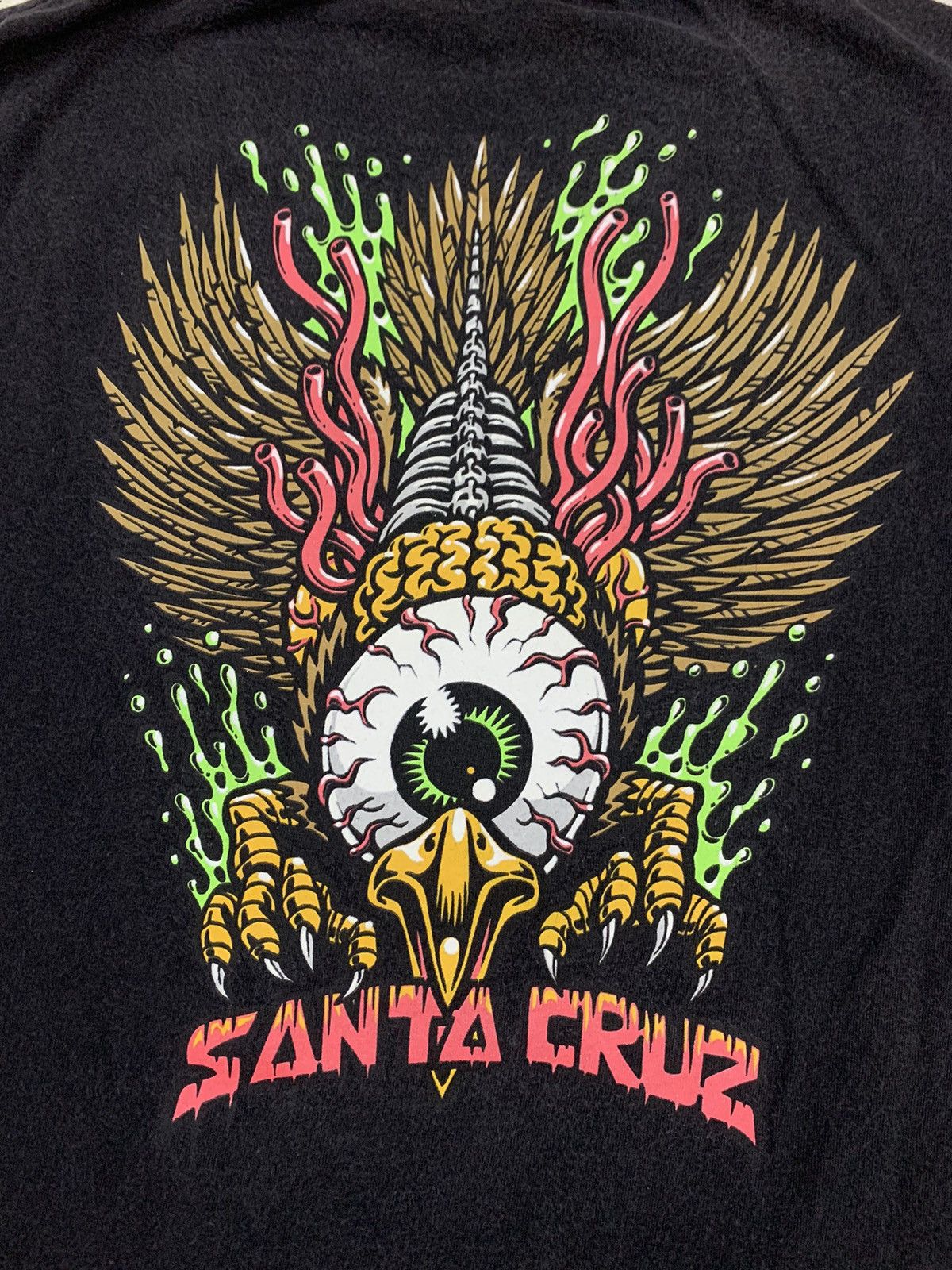 Santa Cruz Skateboards VINTAGE SANTA CRUZ SKATE BOARDS BACK HIT VERY RARE Size US M / EU 48-50 / 2 - 1 Thumbnail