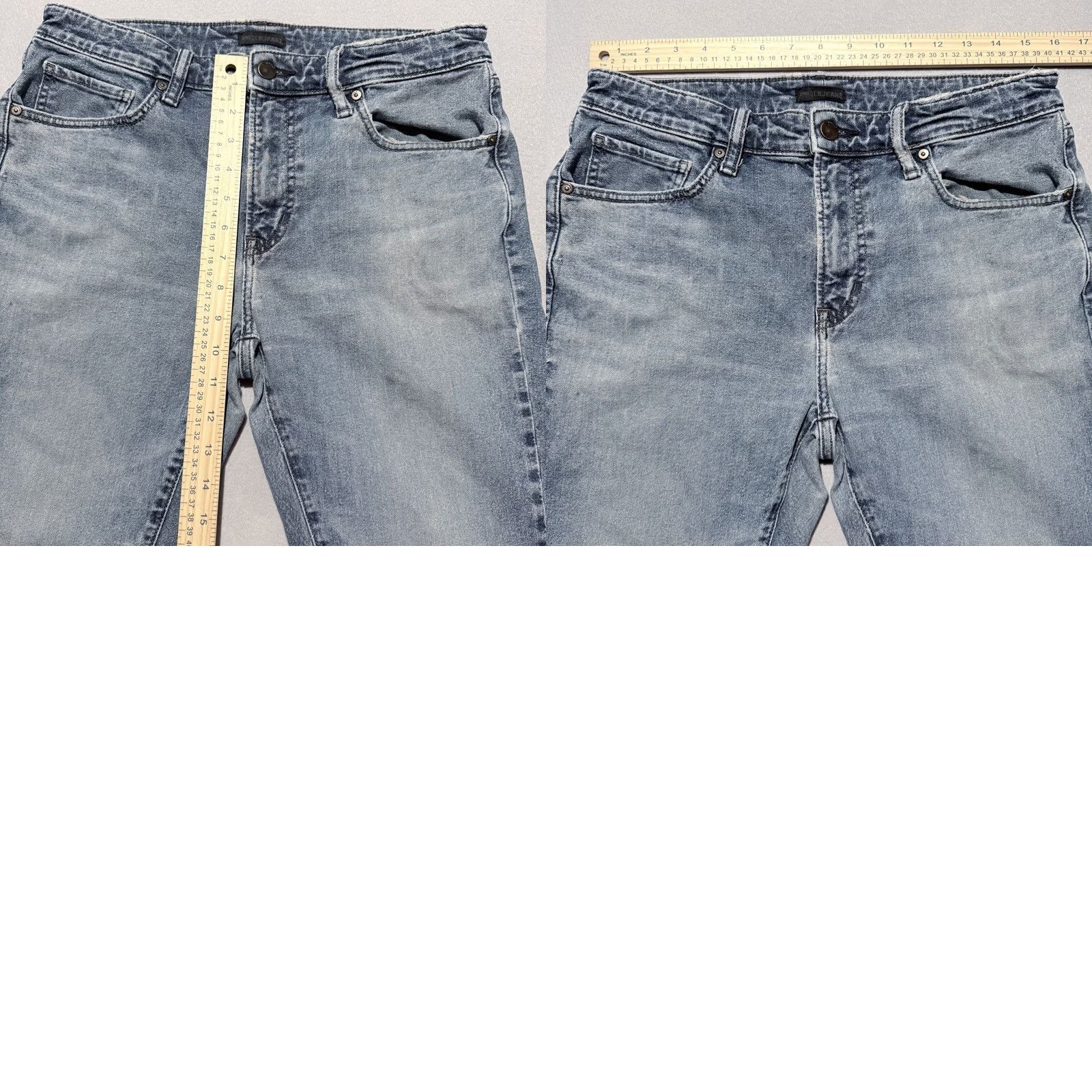 Uniqlo Uniqlo Jeans Women's 32X24 Blue Denim Mid-Rise Zip Fly Skinny 5-Pocket Design Jeans Women Blue Denim Skinny 32x24 Size 24" / US 00 / IT 34 - 9 Thumbnail