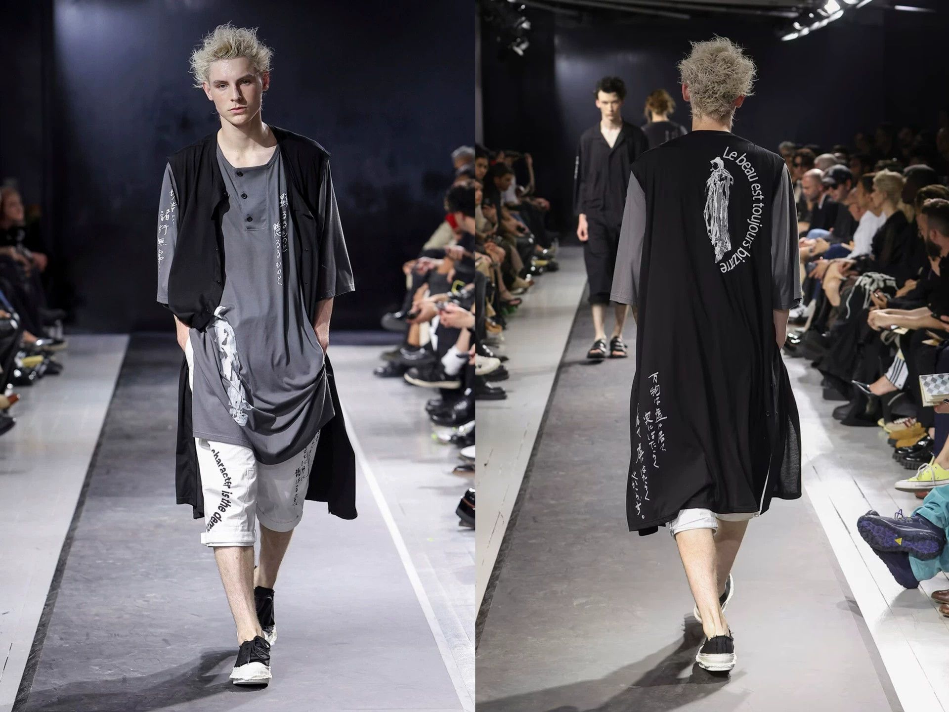 Yohji Yamamoto Yohji Yamamoto 25SS Sleeveless Printed Tunic Size US L / EU 52-54 / 3 - 3 Thumbnail