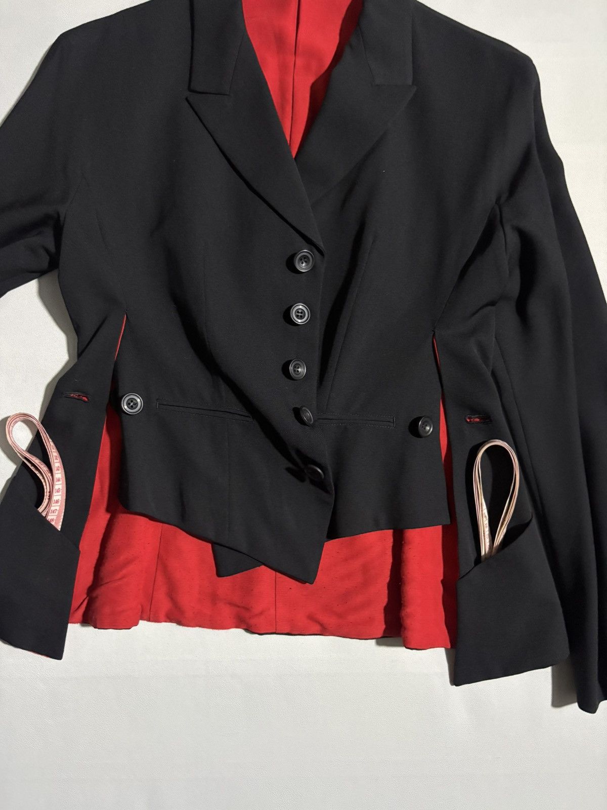 Yohji Yamamoto Yohji Yamamoto Avant-garde blazer Size S / US 4 / IT 40 - 3 Thumbnail